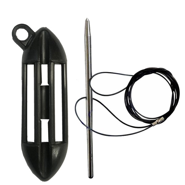 Labrax Plastic Fish Holder Kit Black