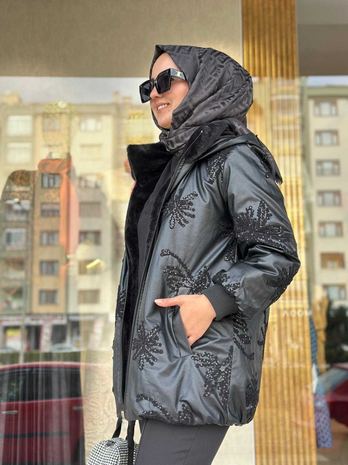 Nakışlı Deri Kaban-Tac 7973