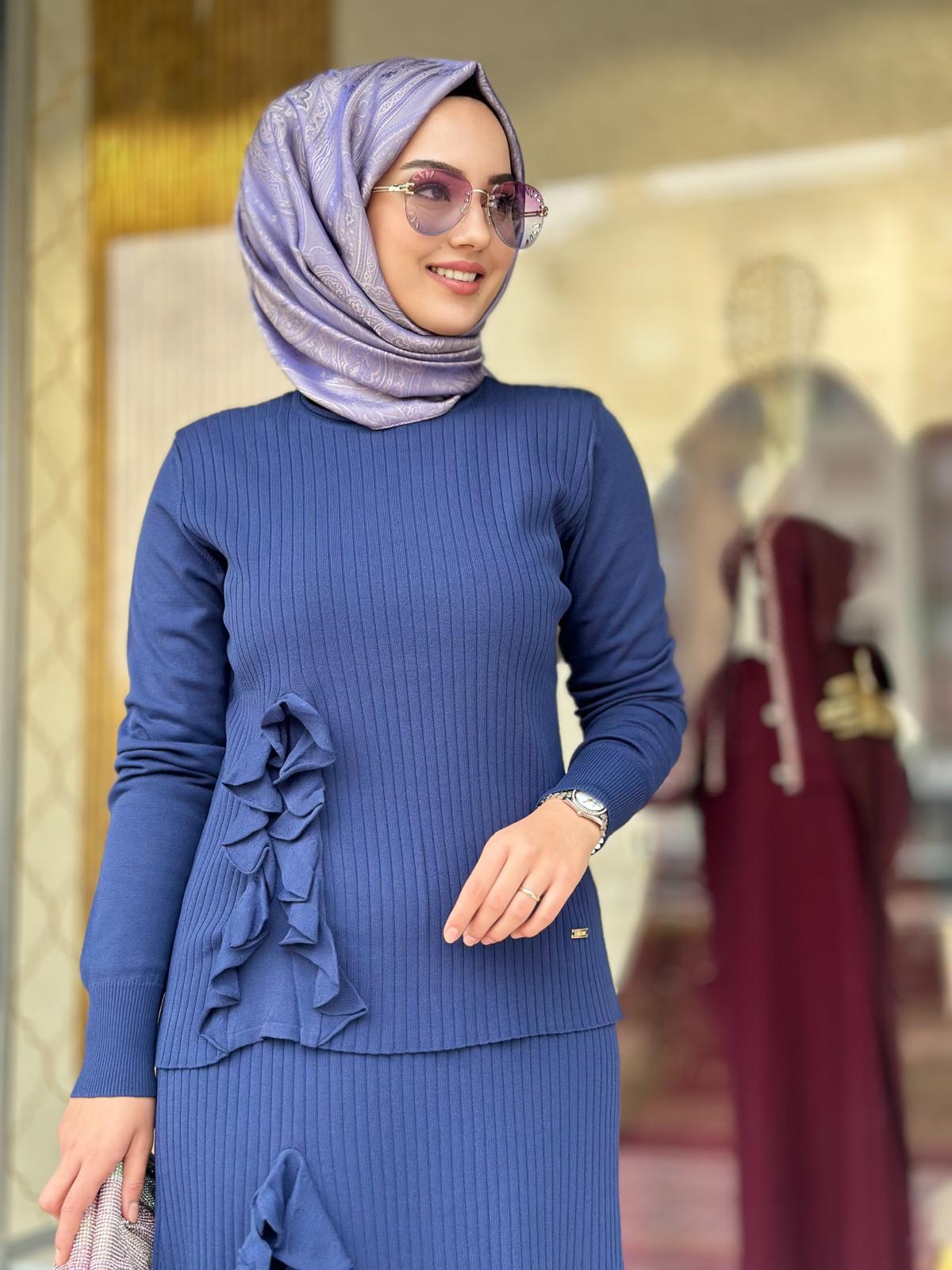 Fırfırlı Etek Takım-Tac 3081