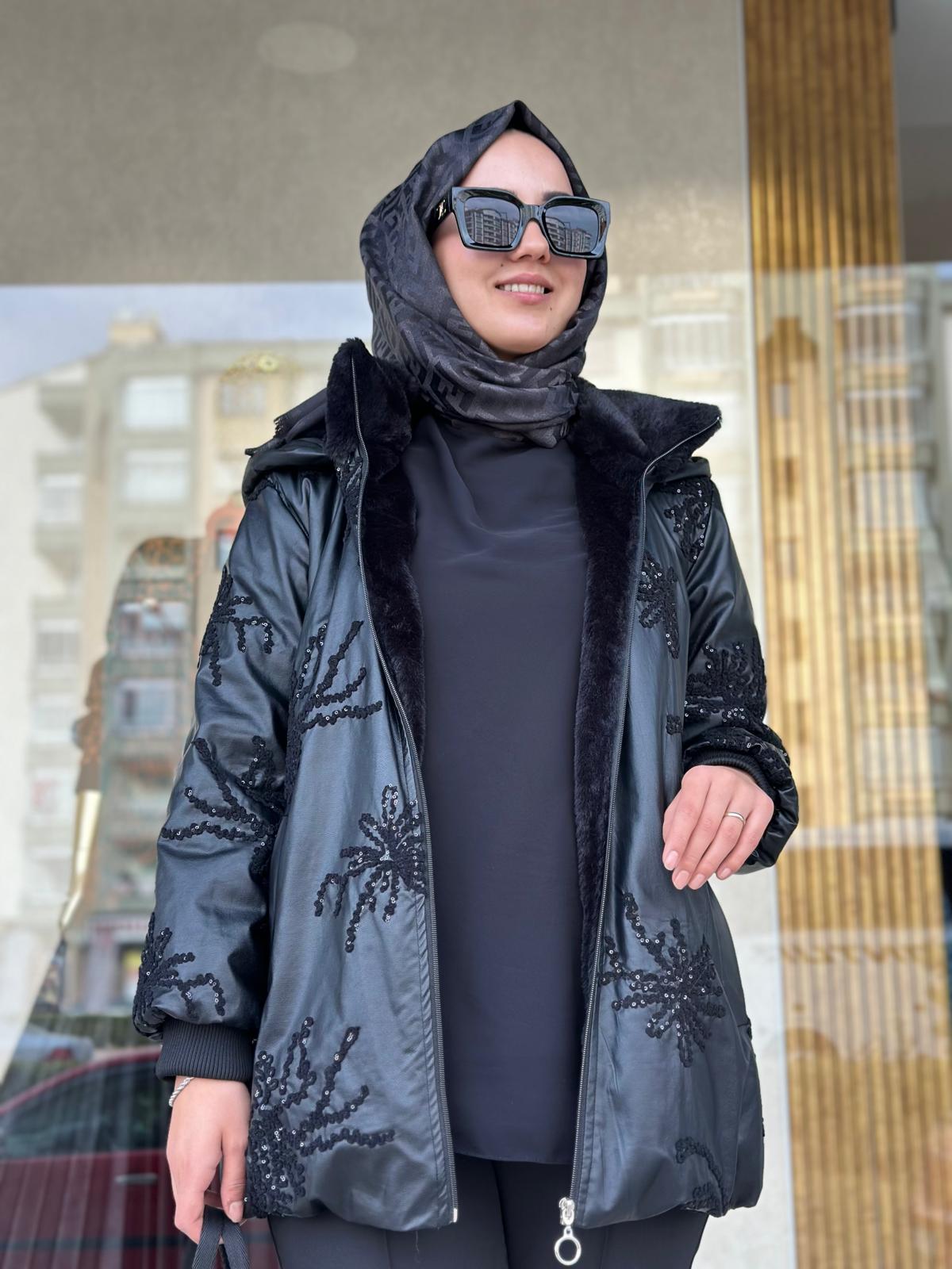 Nakışlı Deri Kaban-Tac 7973