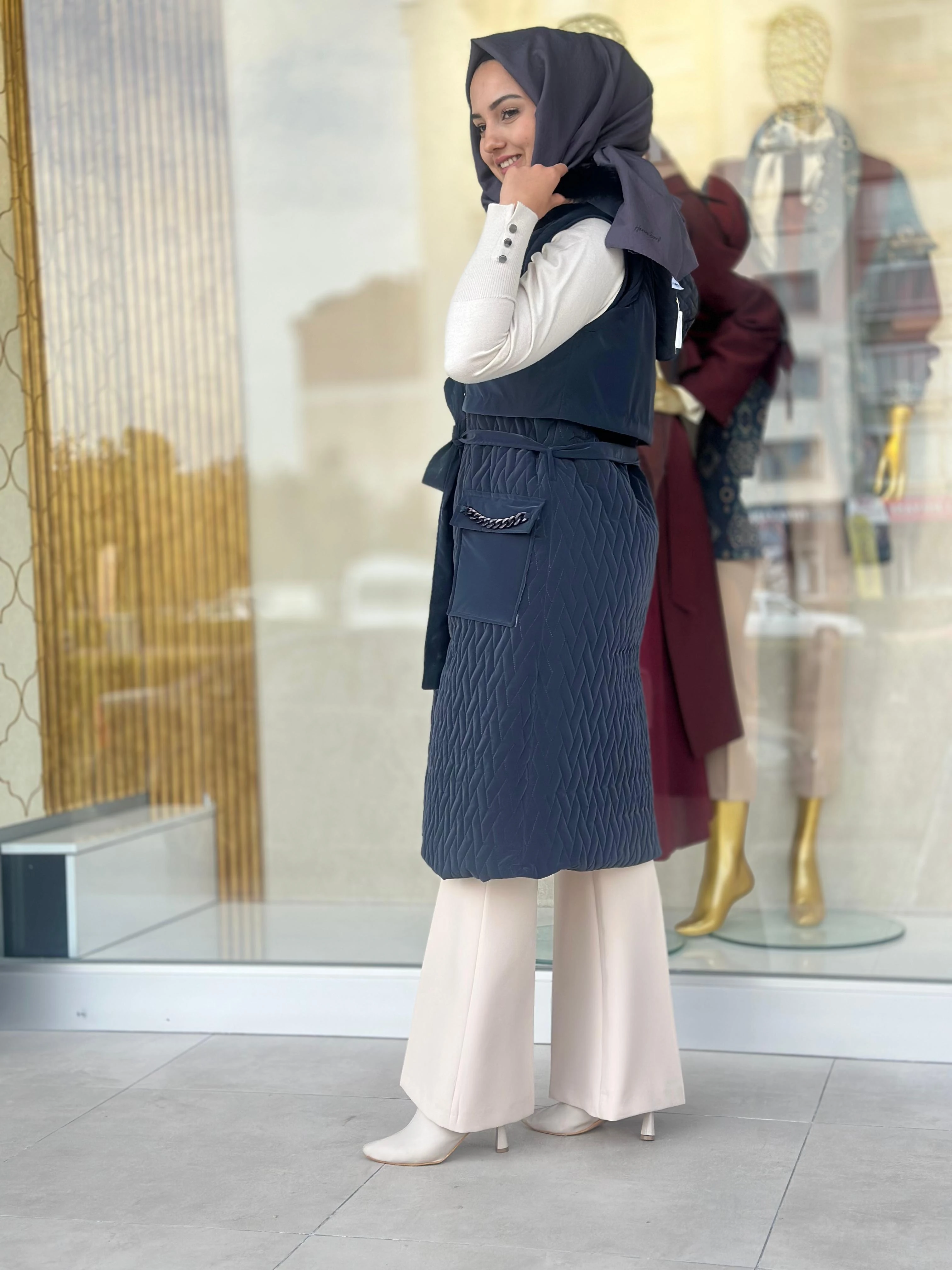 Kürk Ve Cep Det.Yelek-Tac 26200