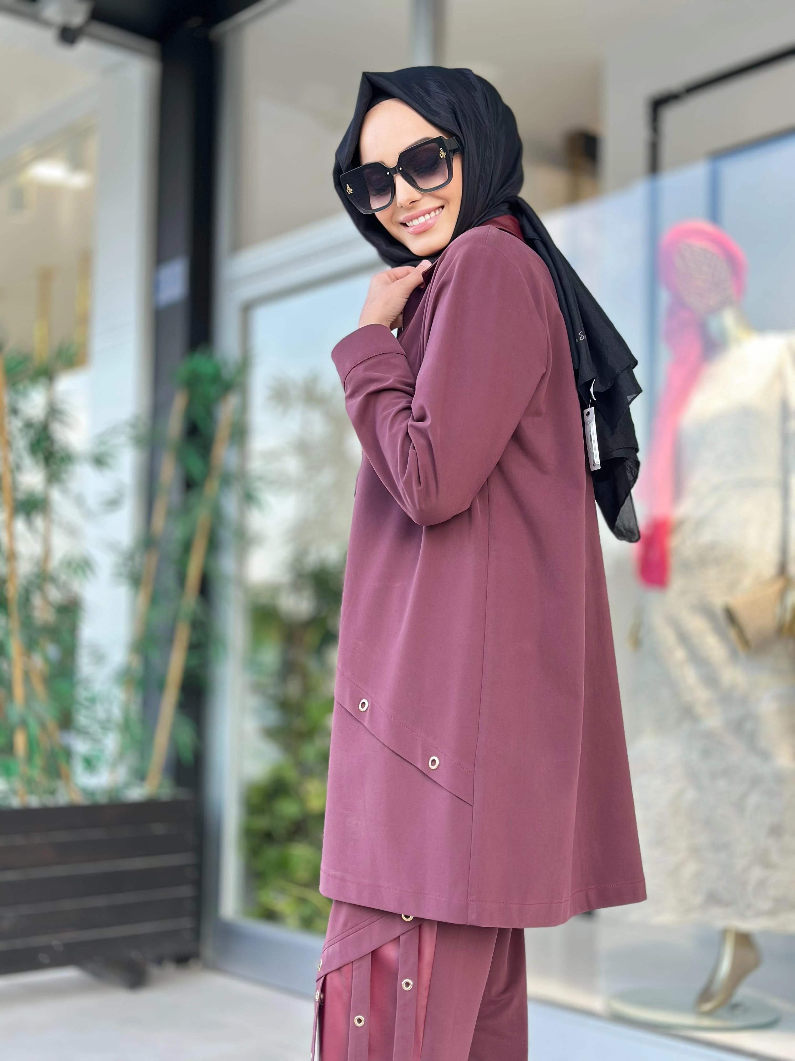 Deri Det. Pant. Takım-Tac 8839