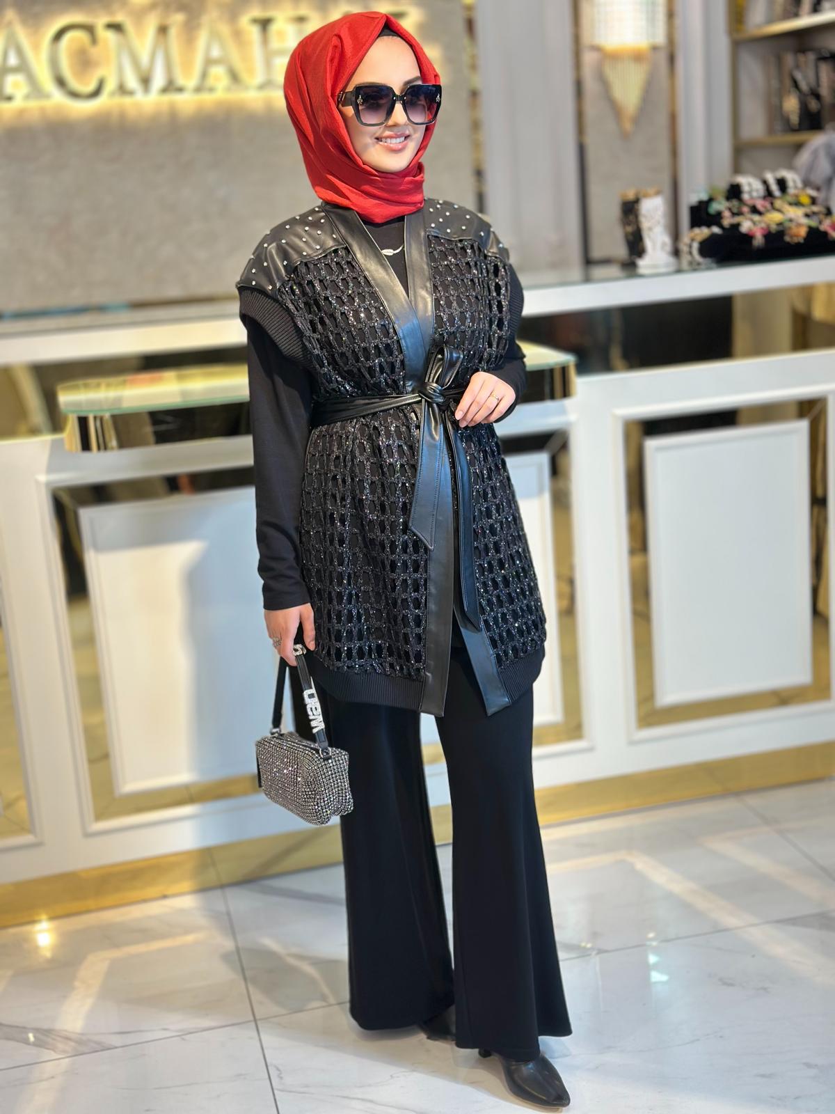 Taş Ve File Det.Yelek Takım-Tac 45817