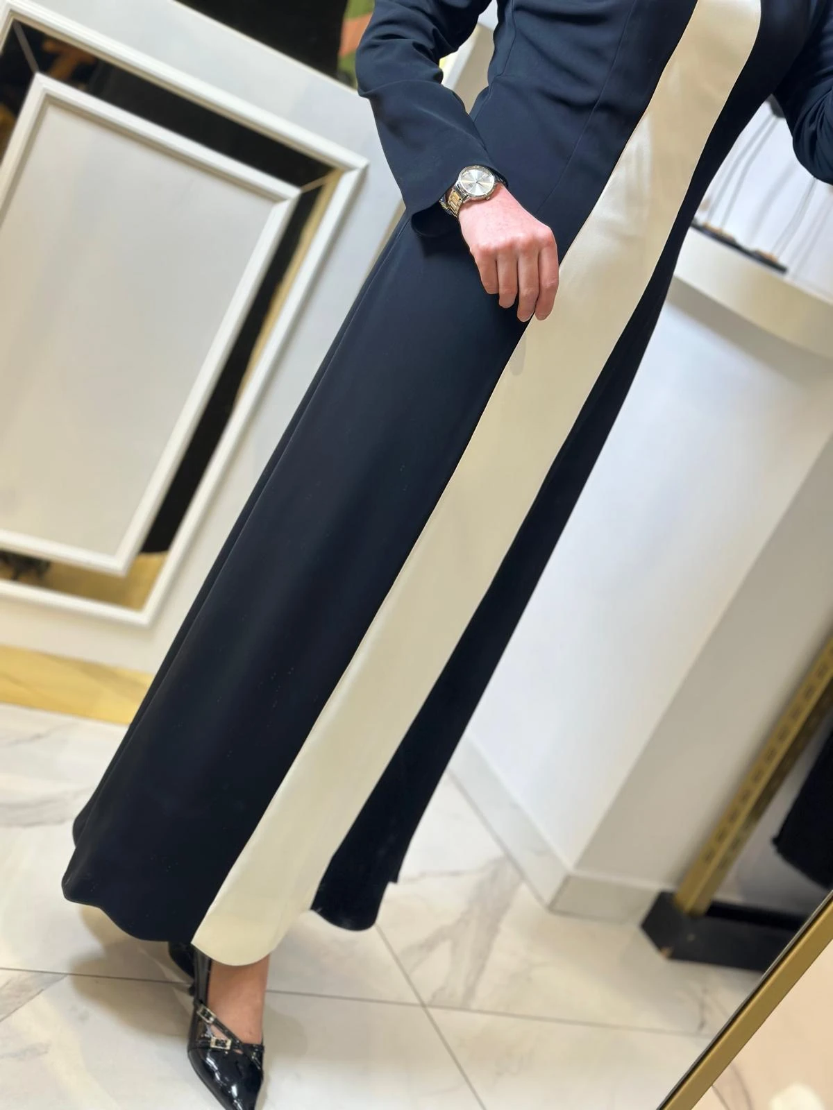 Fiyonklu Elbise-Tac 2047