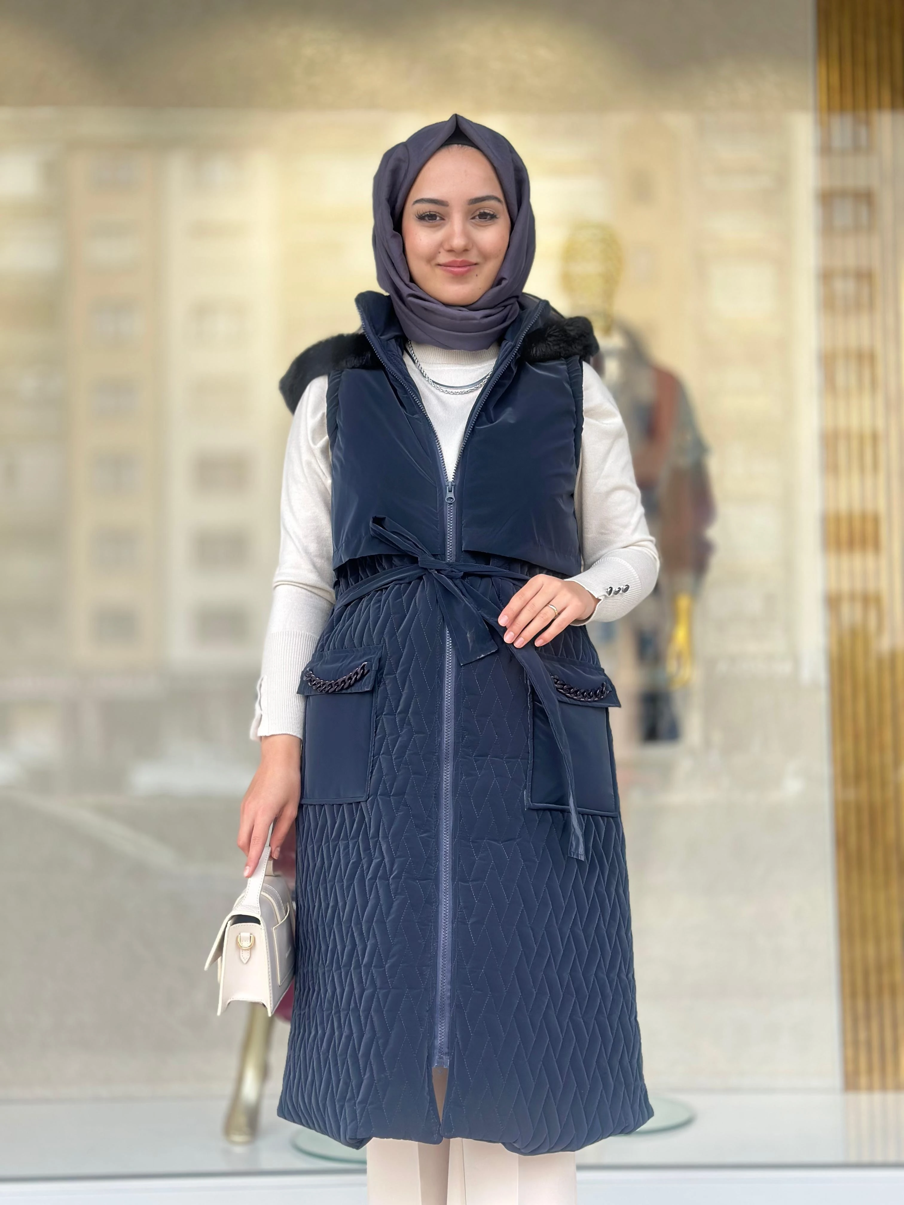 Kürk Ve Cep Det.Yelek-Tac 26200