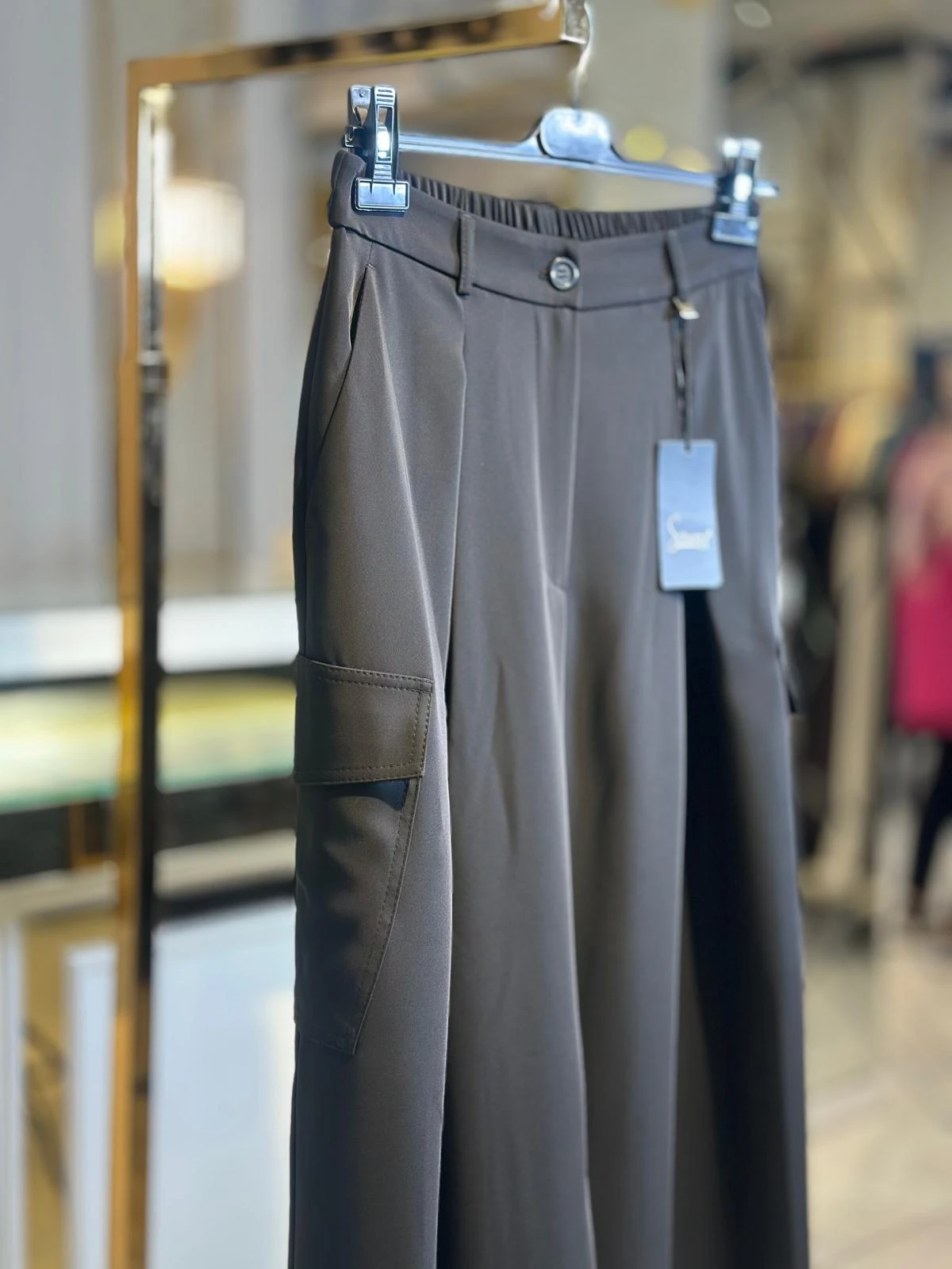 Larina Arkası Lastikli Pant.-Tac 5602