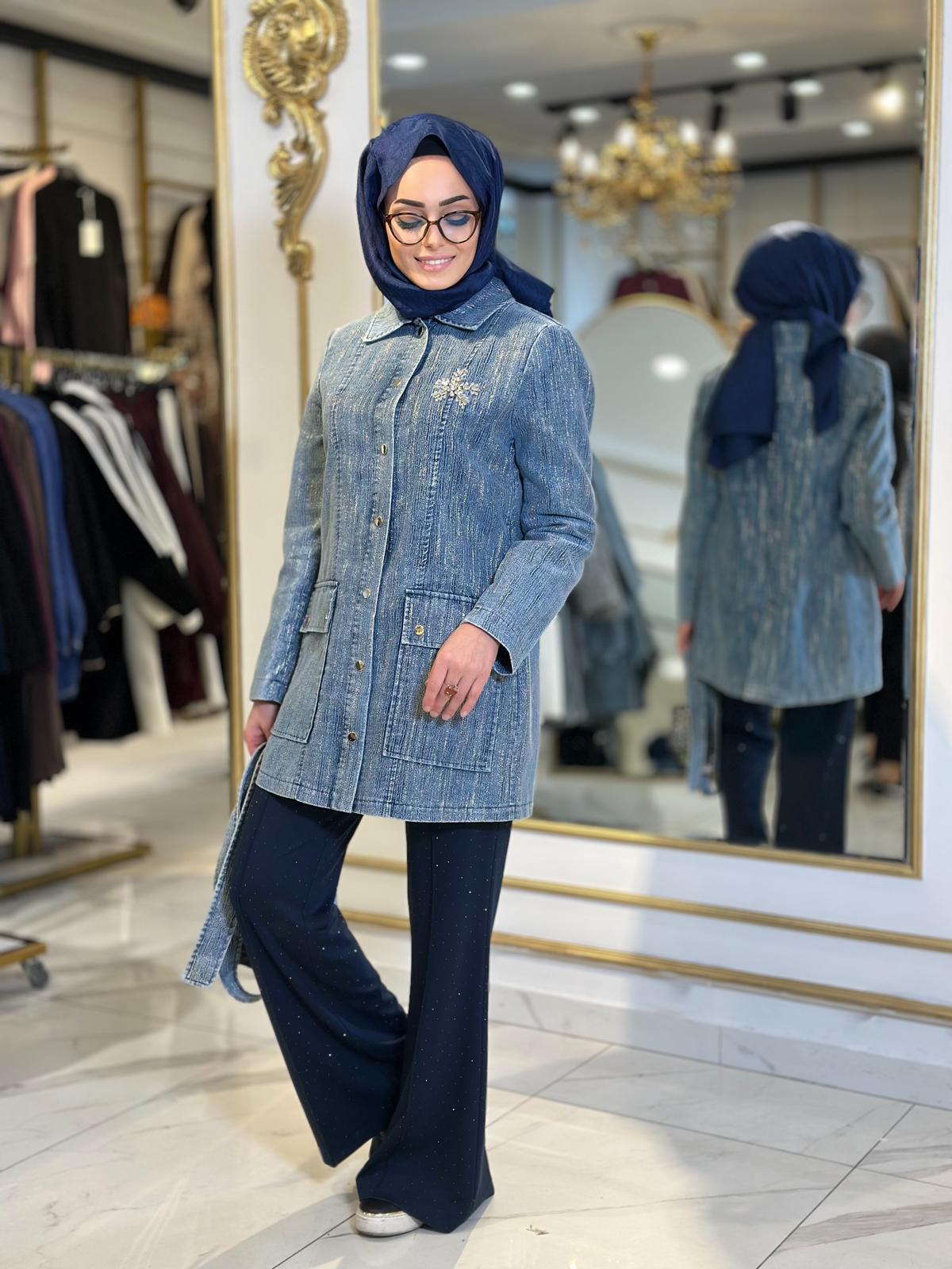 Nuss Denim Kap-Tac 06016 - İNDİGO