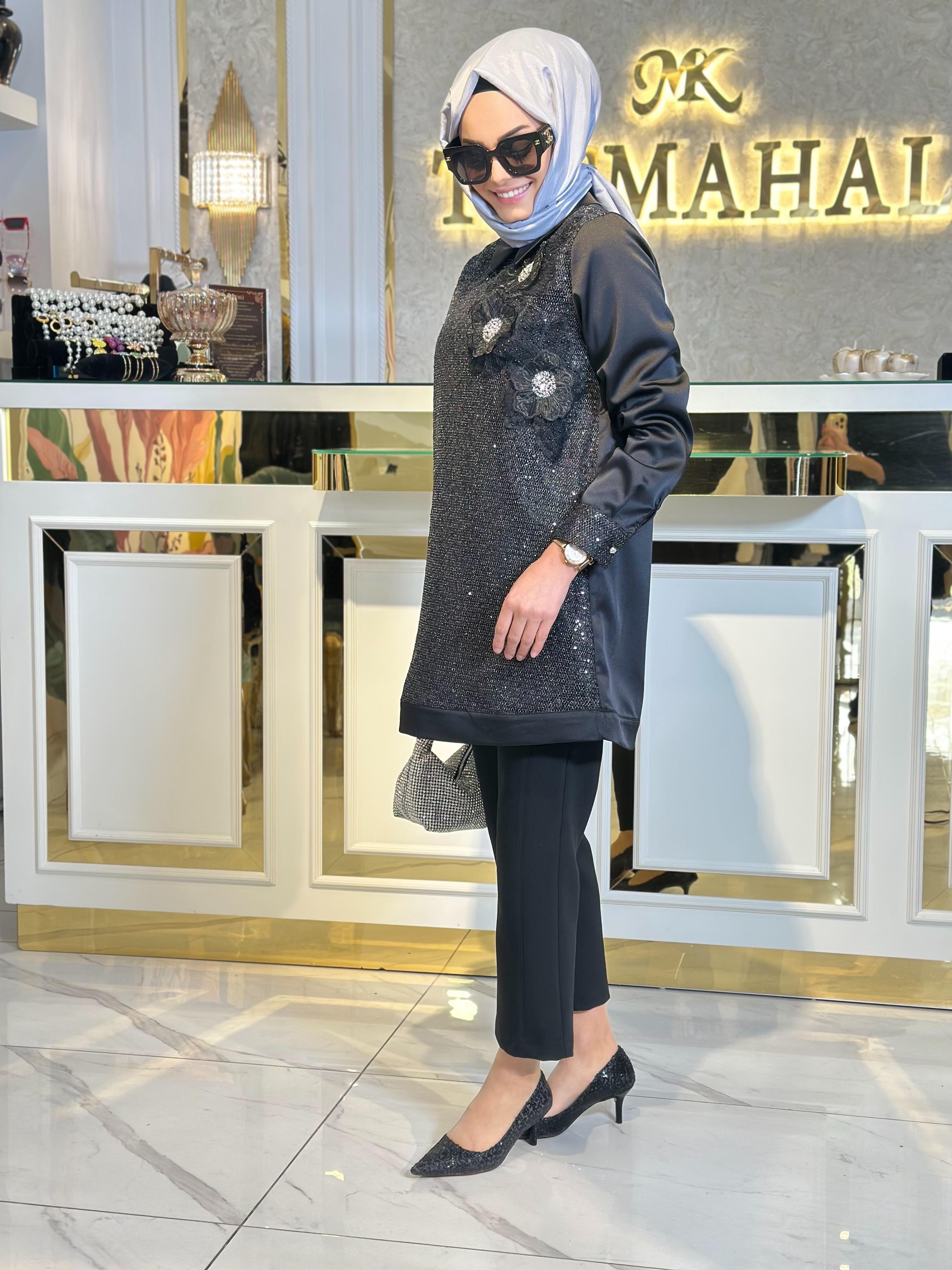 Çiçek Ve File Det.Tunik-Tac 3217