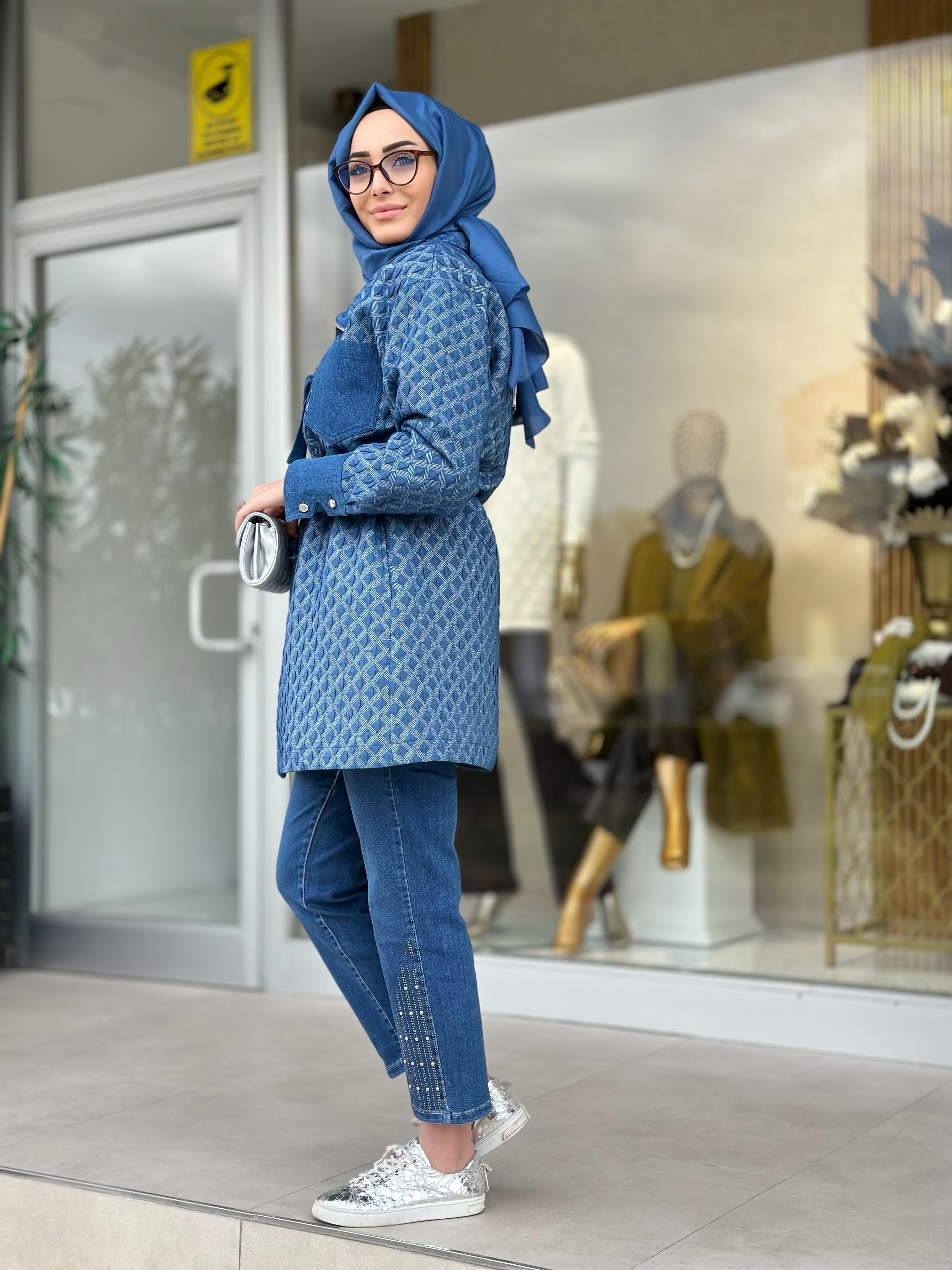 Fermuar Det.Bomber Ceket-Tac 14268