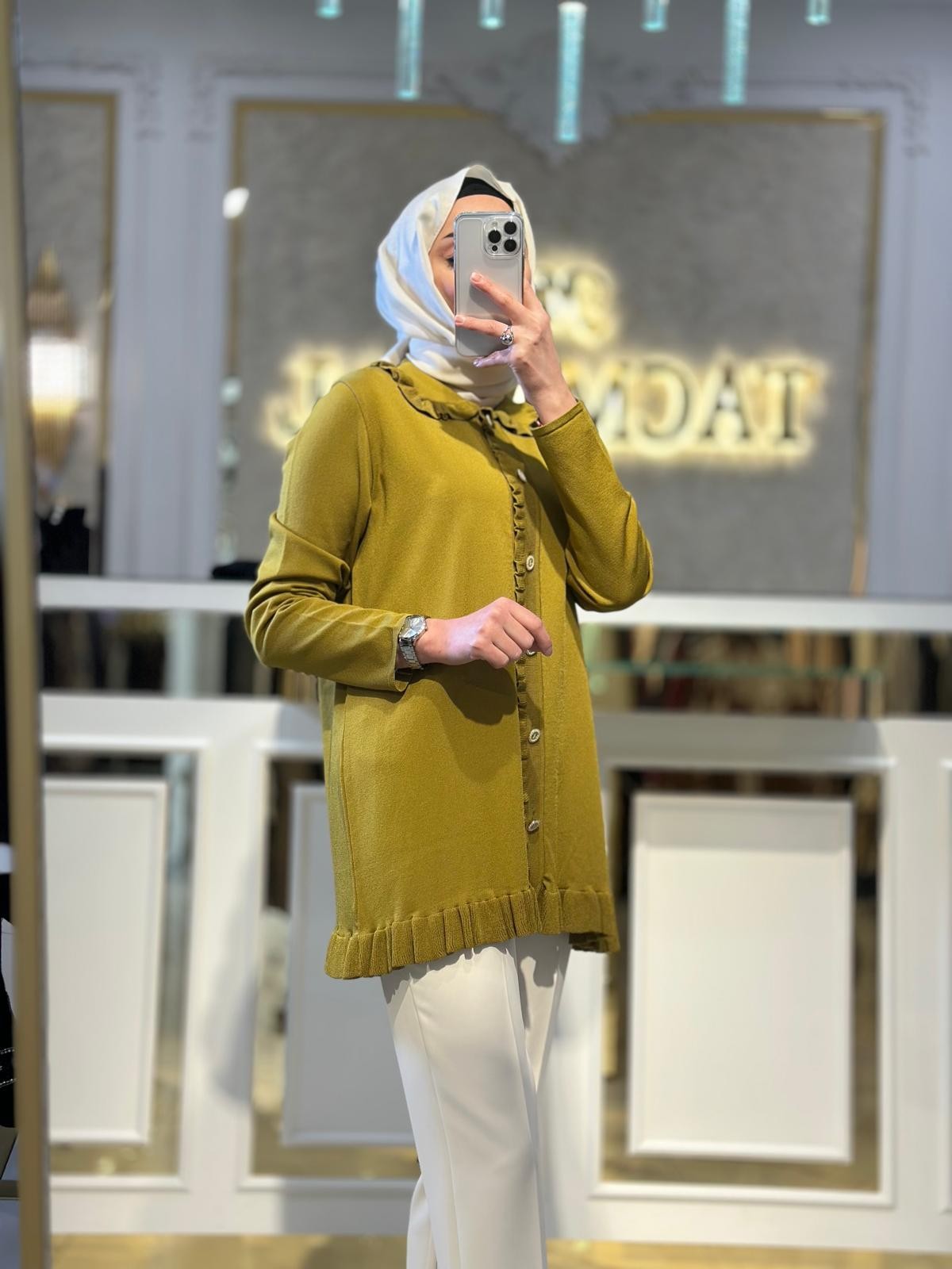 Fırfır Det.Rayon Hırka-Tac 21815
