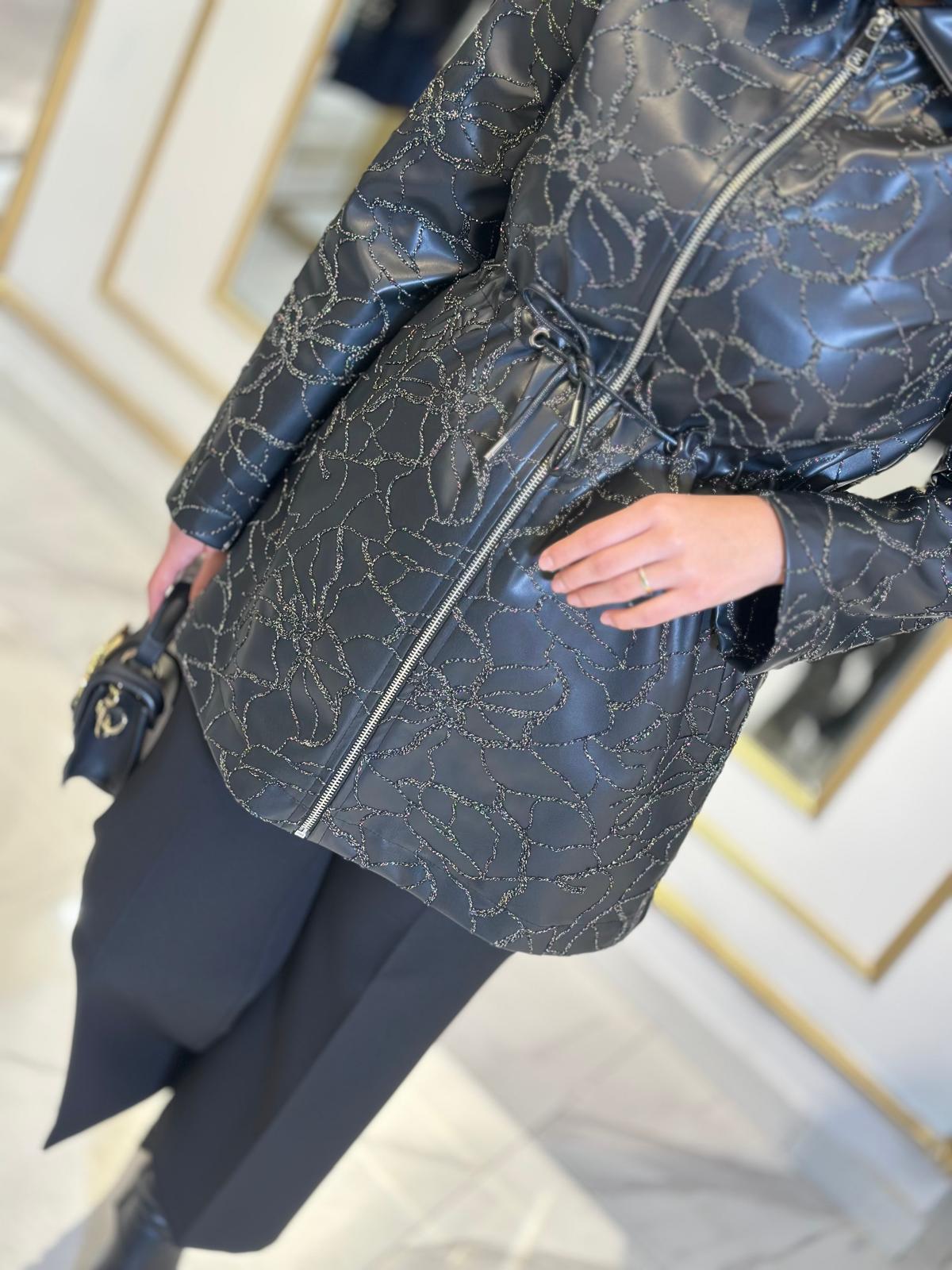 Pivoine Desenli Ceket-Tac 32699