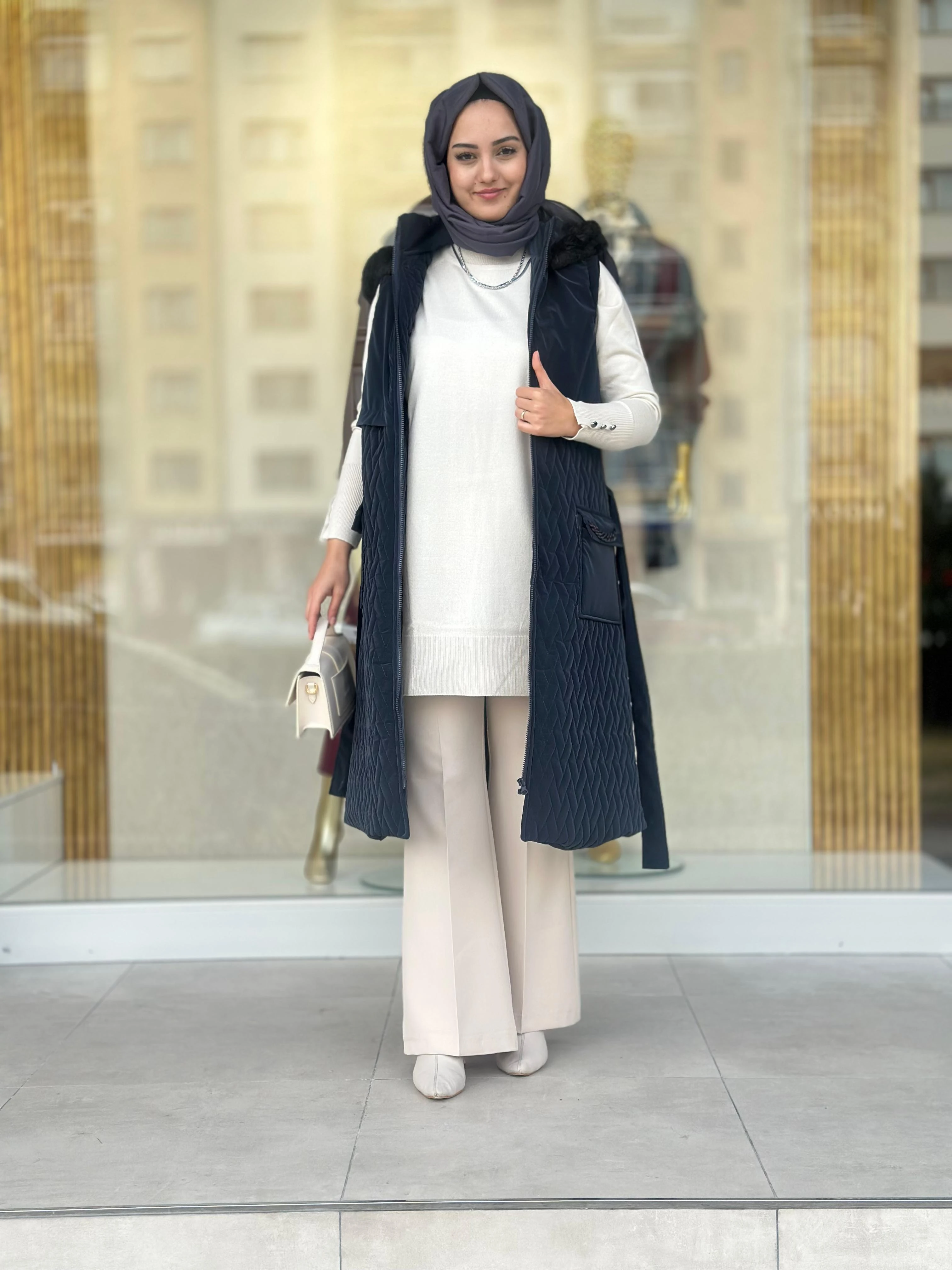 Kürk Ve Cep Det.Yelek-Tac 26200