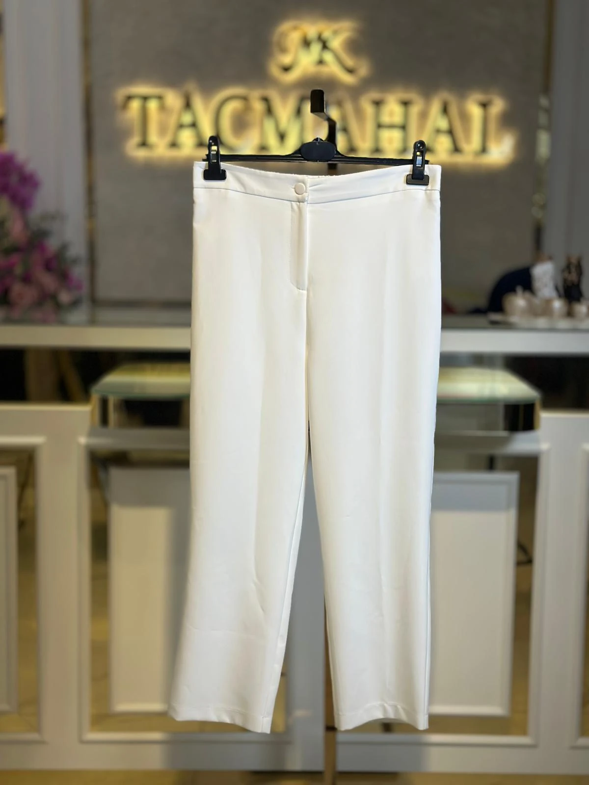 Arkası Lastikli Tek Düğme R. Pant.-Tac 5405