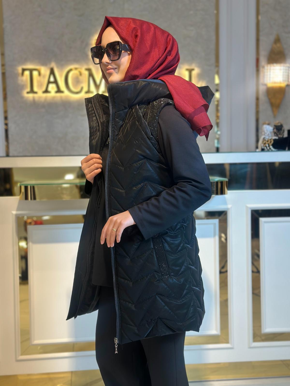 Taş Det.Üçlü Yelek Takım-Tac 26203