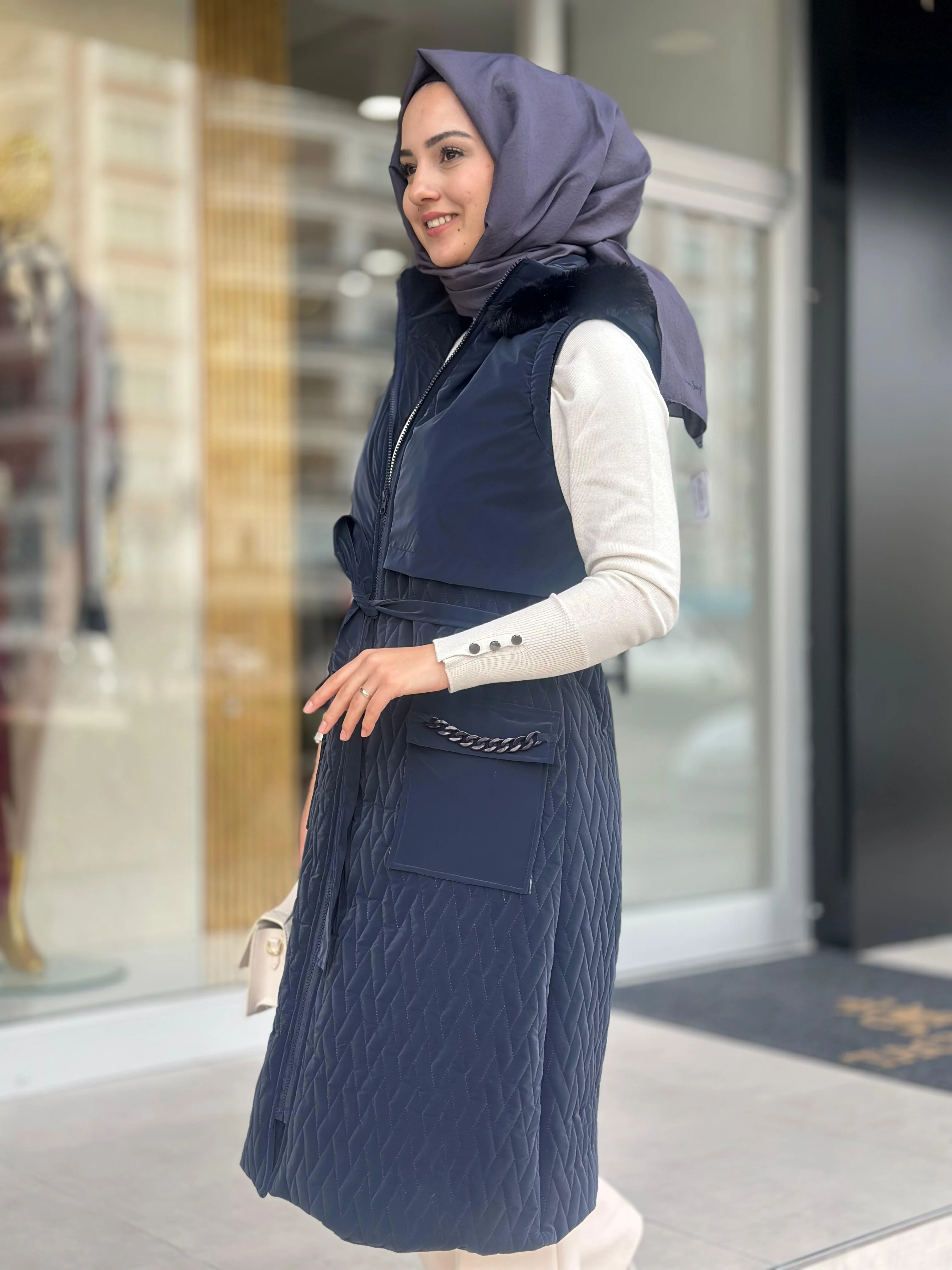 Kürk Ve Cep Det.Yelek-Tac 26200