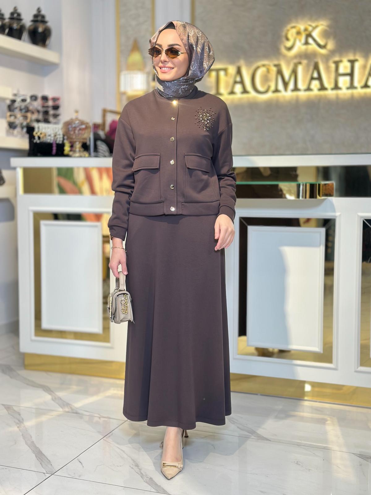 Nuss Etek Takım-Tac 1015 - KAHVERENGİ