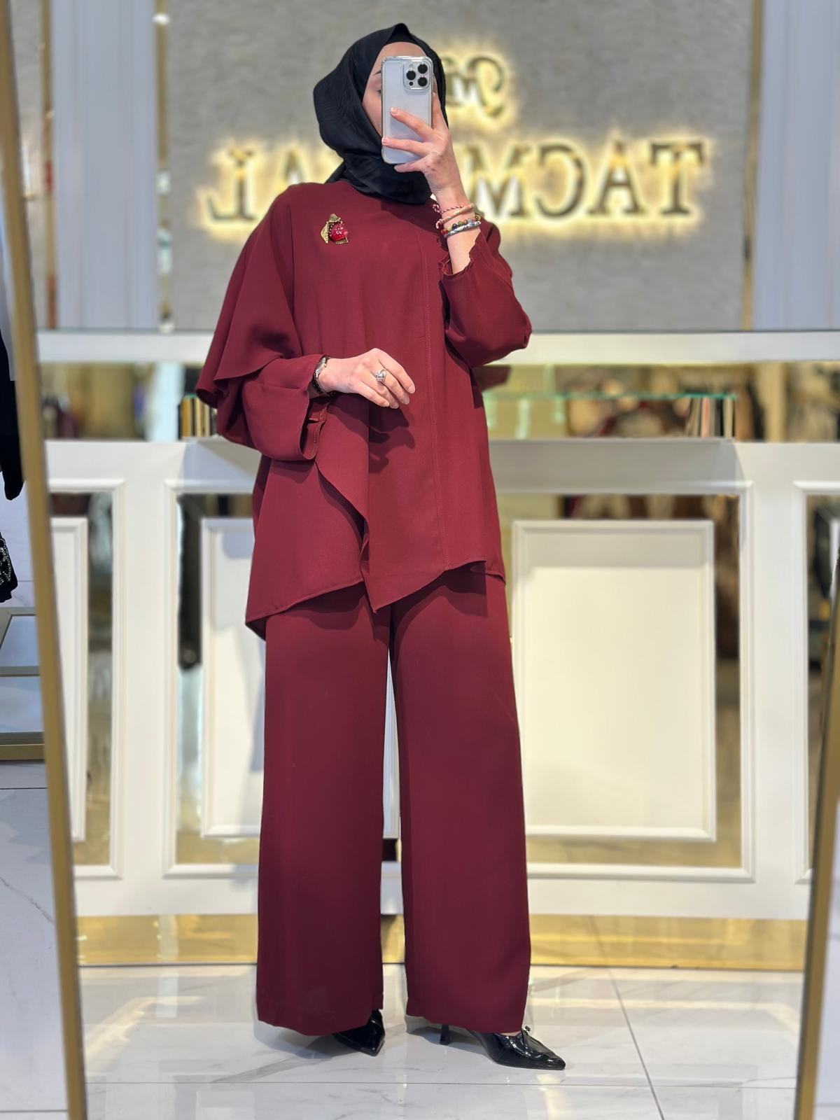 Luxury Takım-Tac 1407 - BORDO