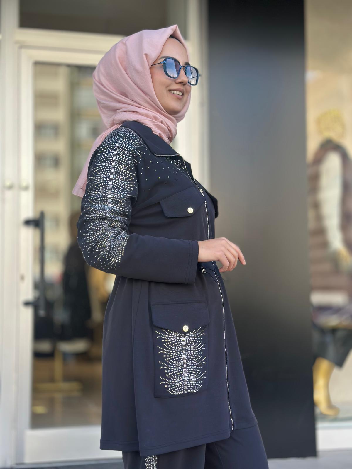 İkili Taşlı Takım-Tac 8863