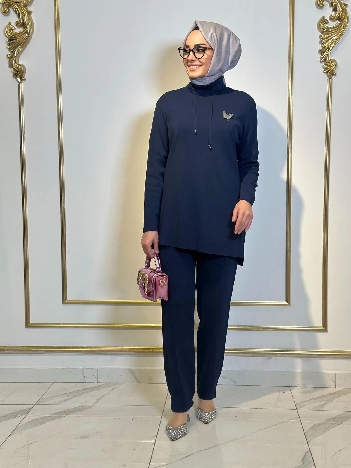 Nuss Pant. Takım-Tac 1353 - LACİVERT