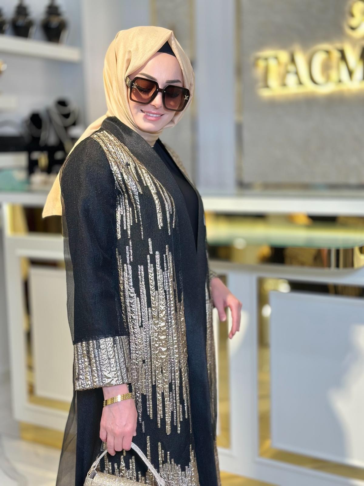 Tül Abaya-Tac 1214