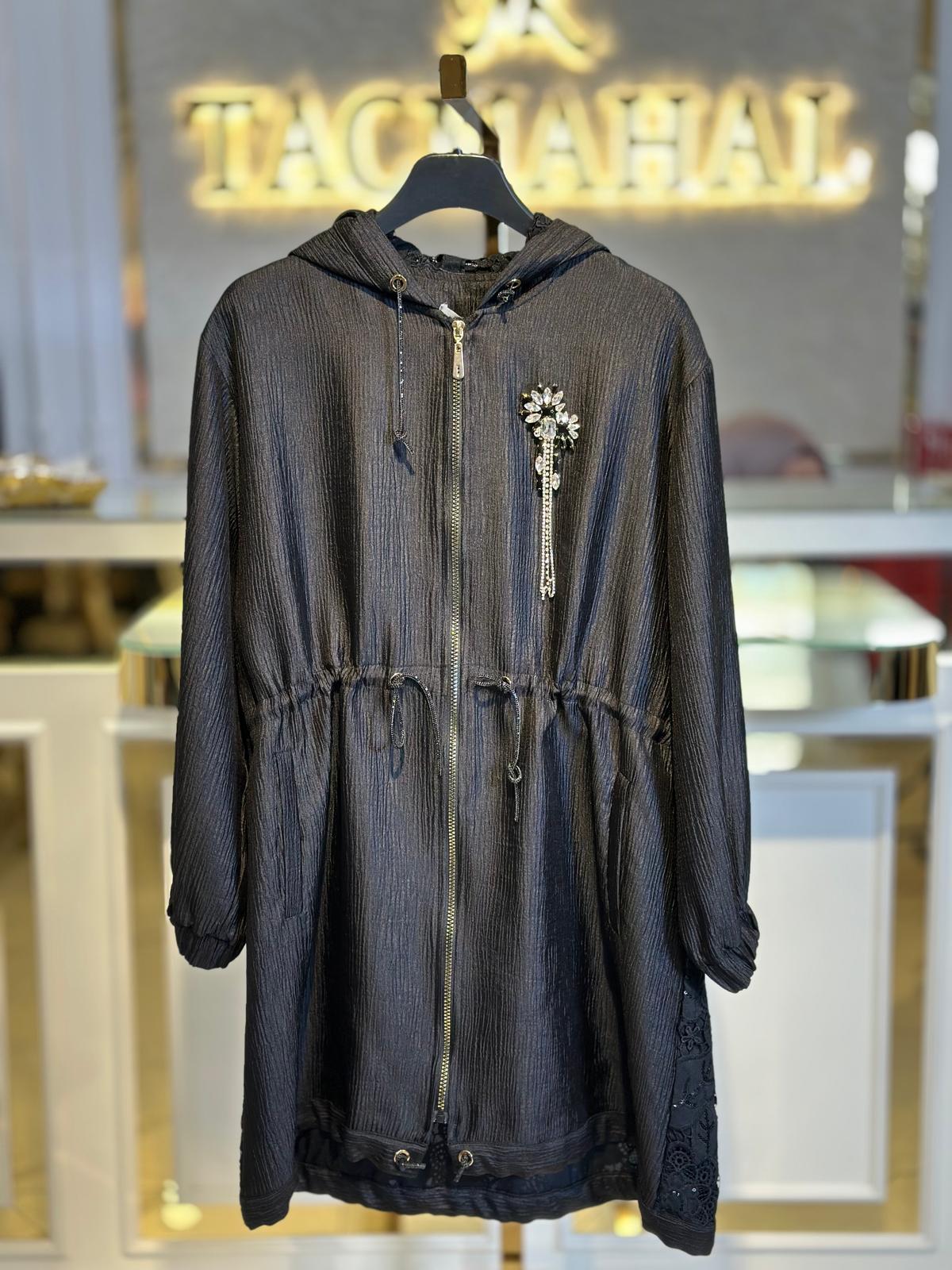 Broş Ve Büzgülü Kap-Tac 8439