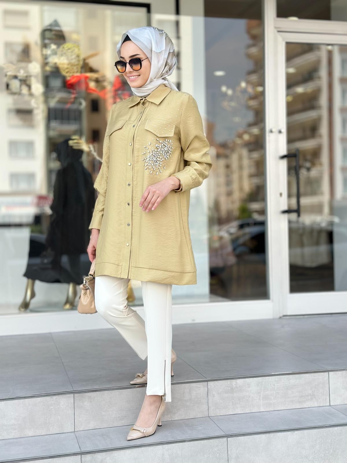 Taş Det.Tunik-Tac 4210 - Sarı