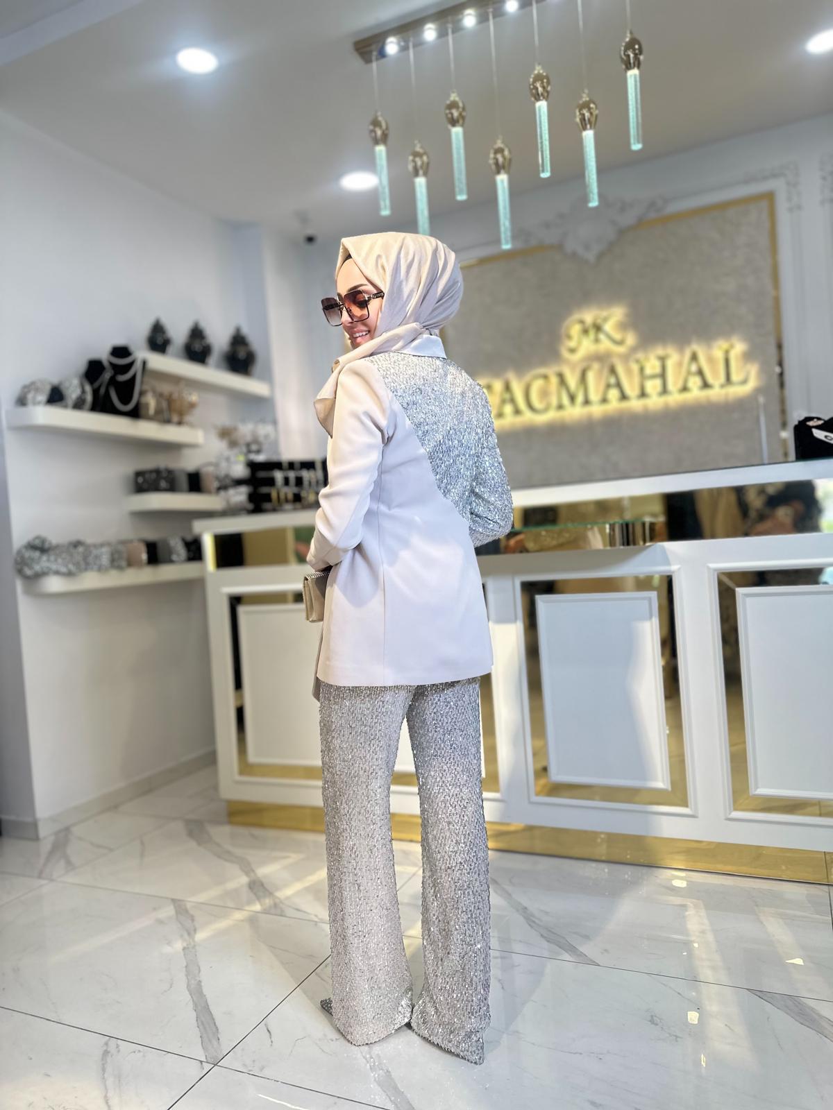 Pul Payet Ceket Takım-Tac 2289