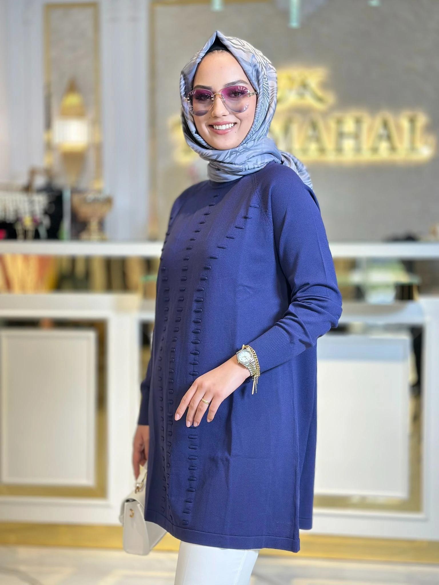 Nuss Tunik-Tac 907 - LACİVERT