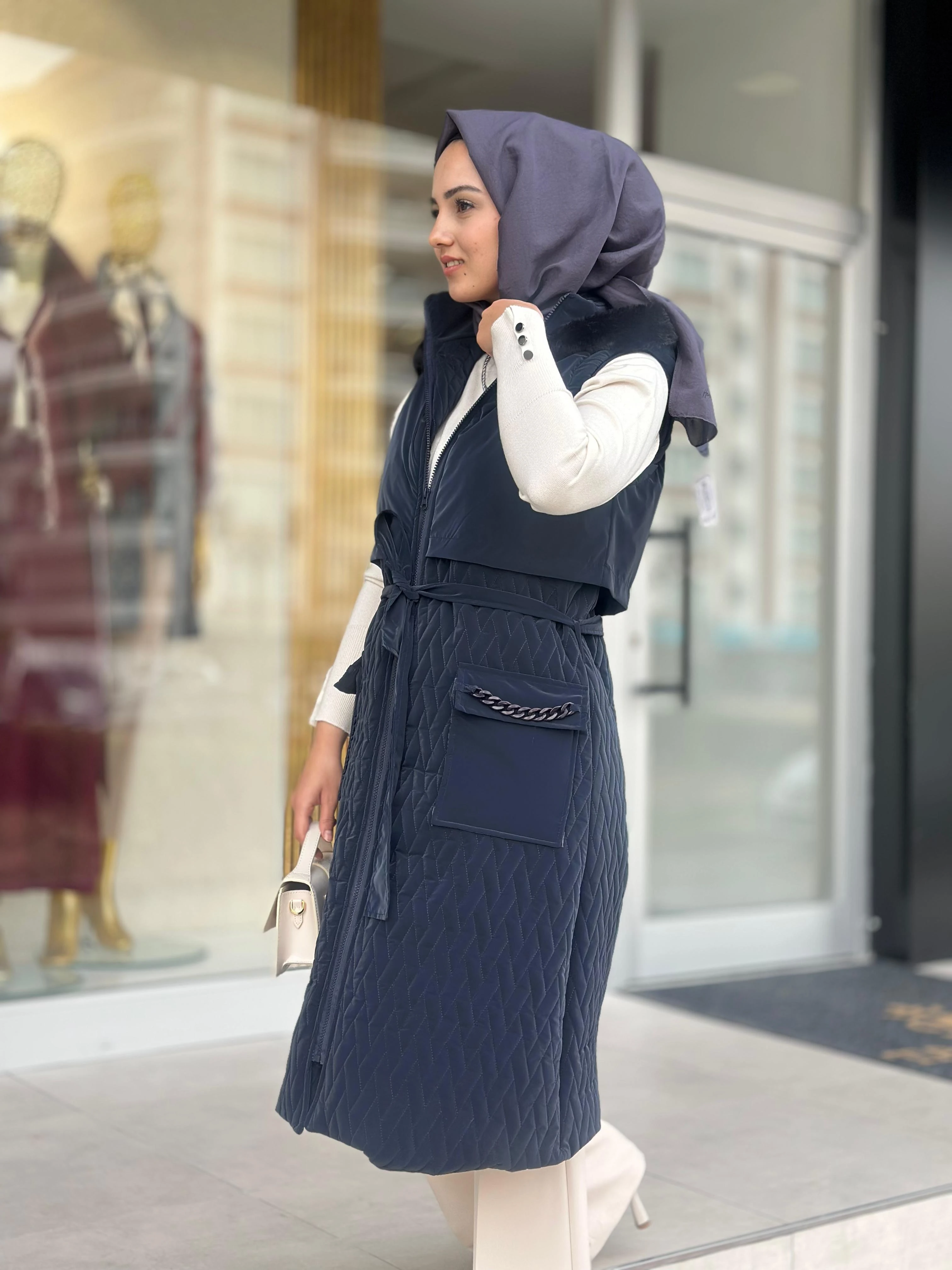 Kürk Ve Cep Det.Yelek-Tac 26200