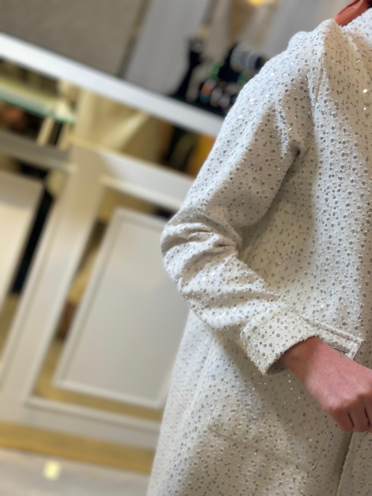 Cebi Taşlı Kot Ceket-Tac 5155