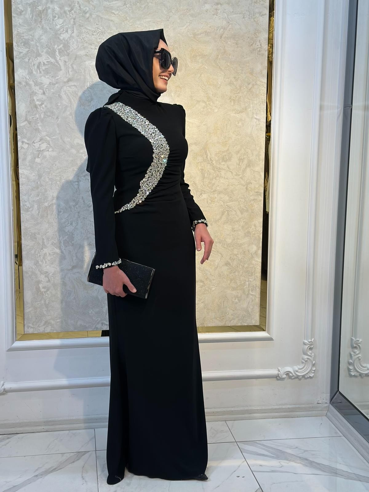 Taşlı Abiye-Tac 4273