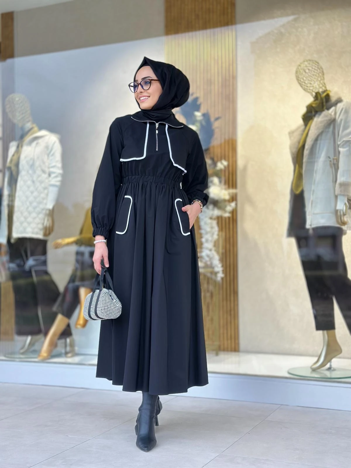 Fermuar Det.Elbise-Tac 32417