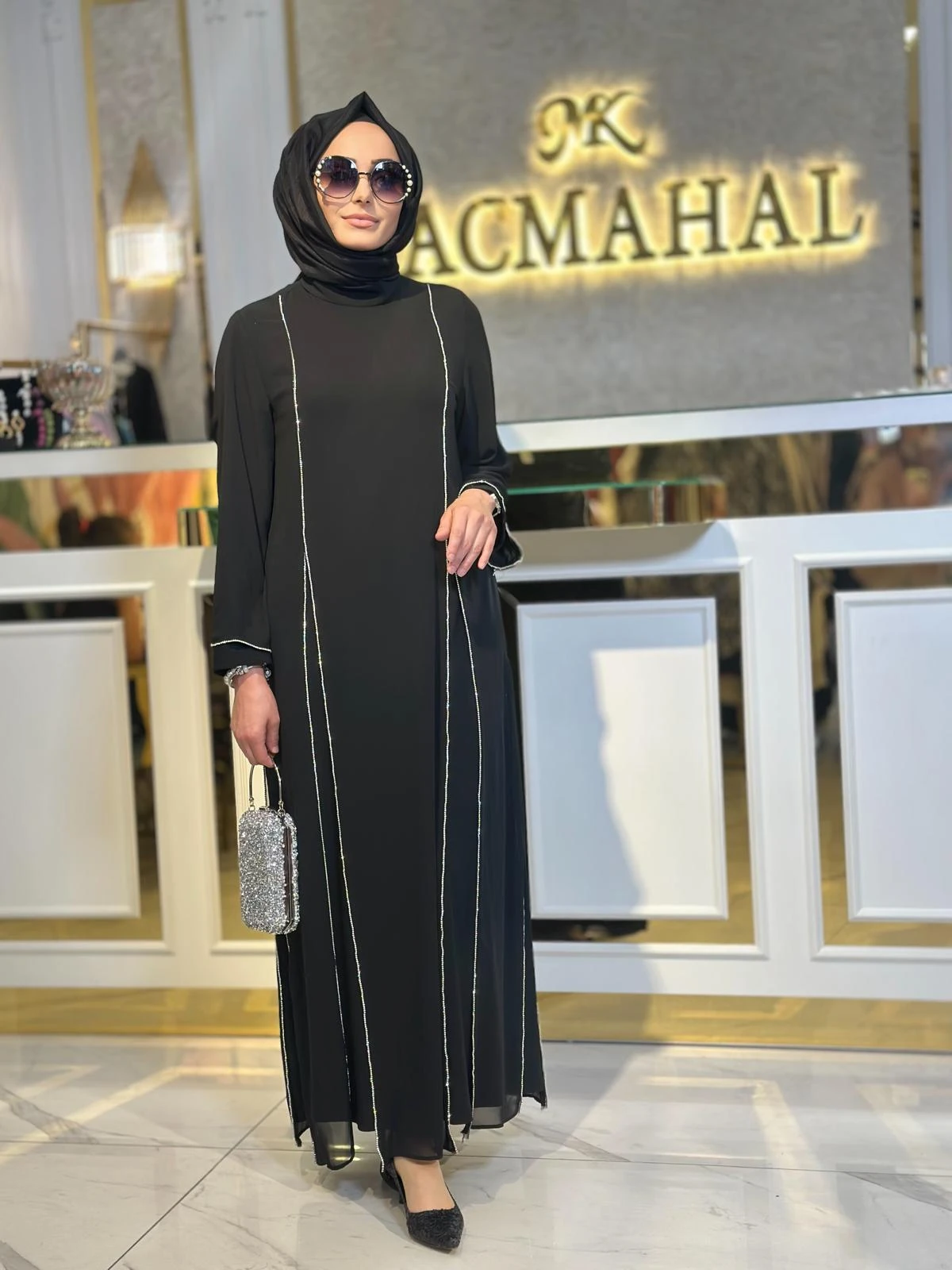 Taşlı Abiye-Tac 4337