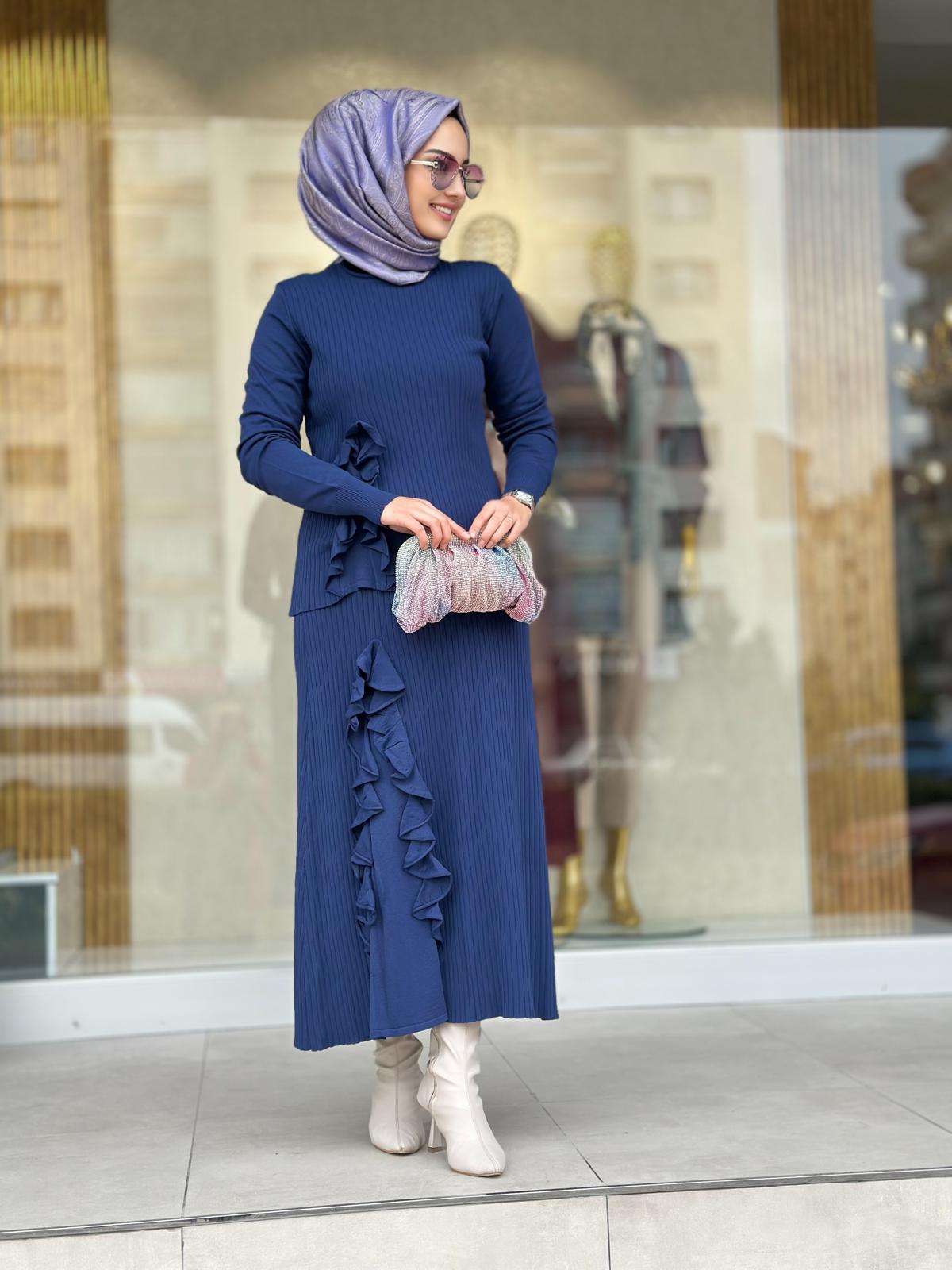 Fırfırlı Etek Takım-Tac 3081