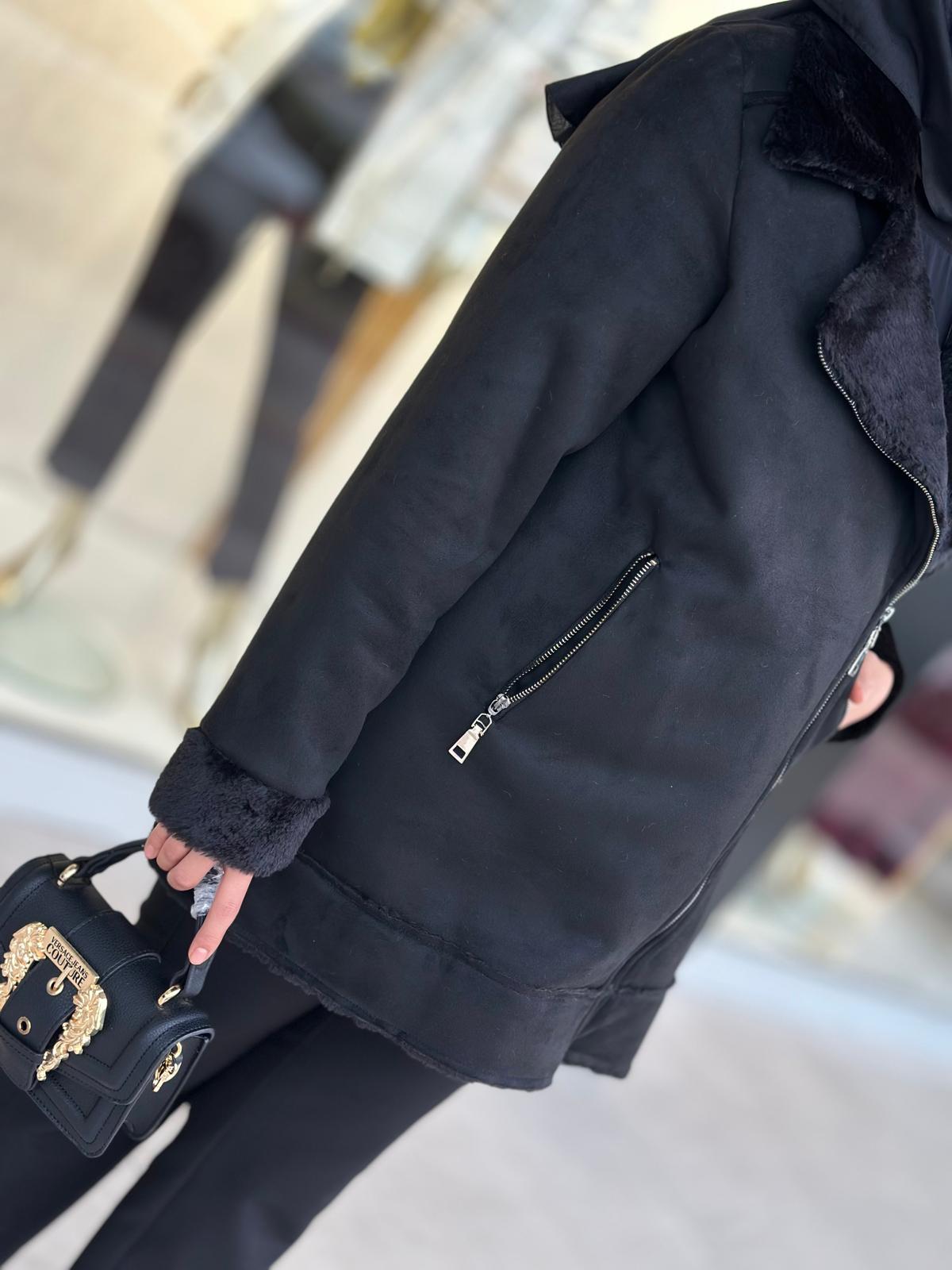 İçi Kürklü Biker Kaban-Tac 2014