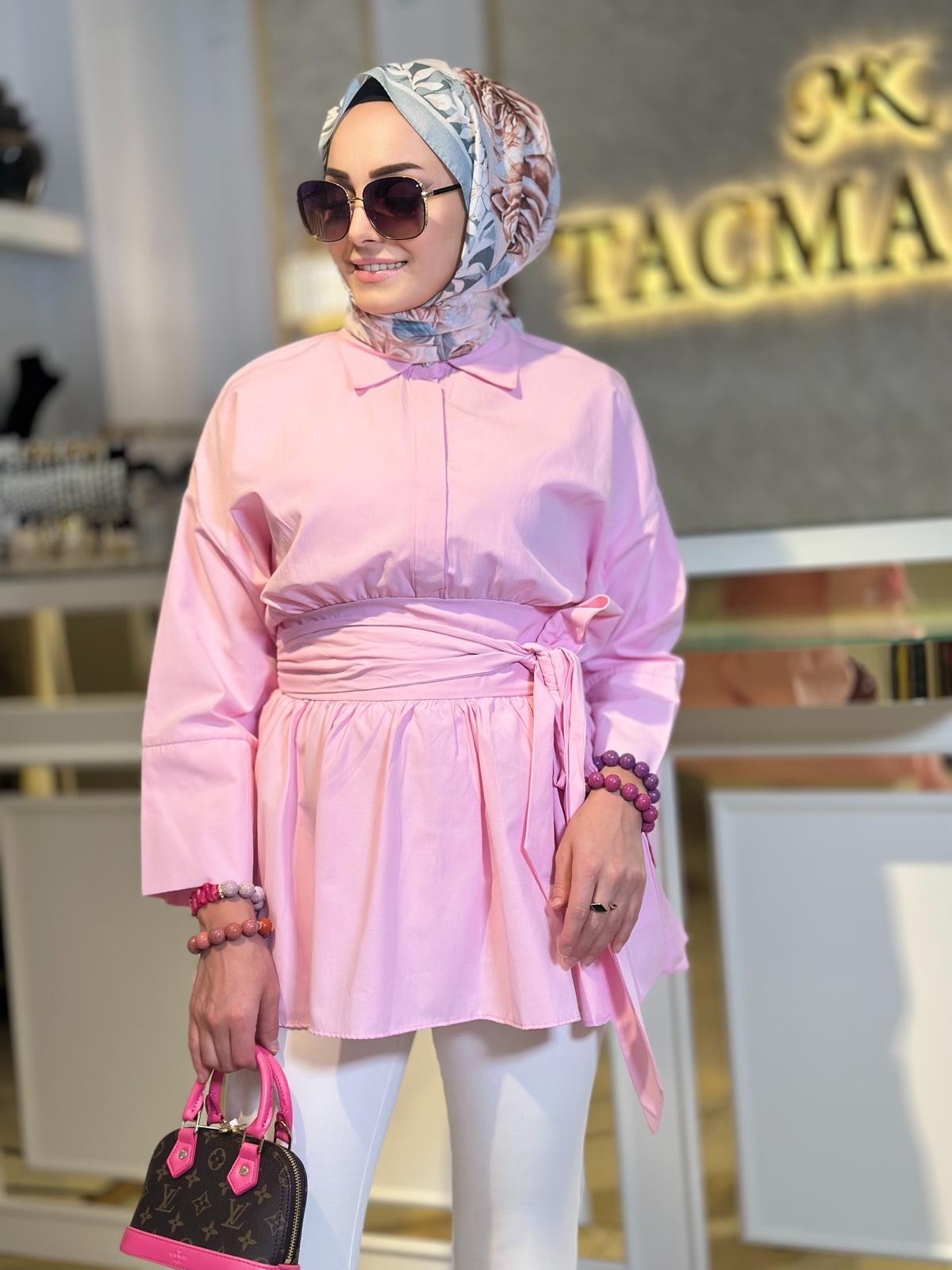 Ada Gömlek-Tac 2502 - Pembe