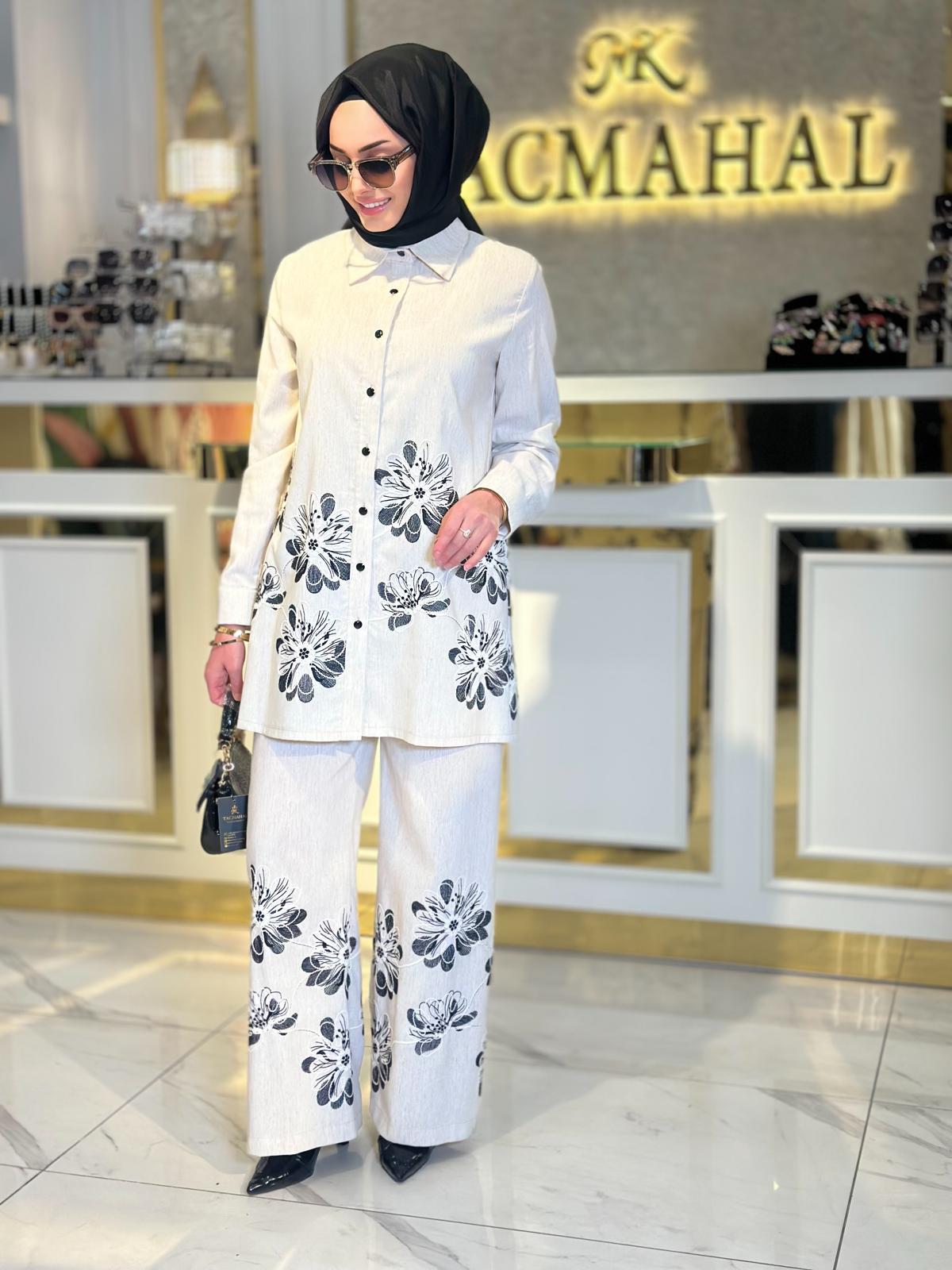 Desenli Keten Takım-Tac 3190