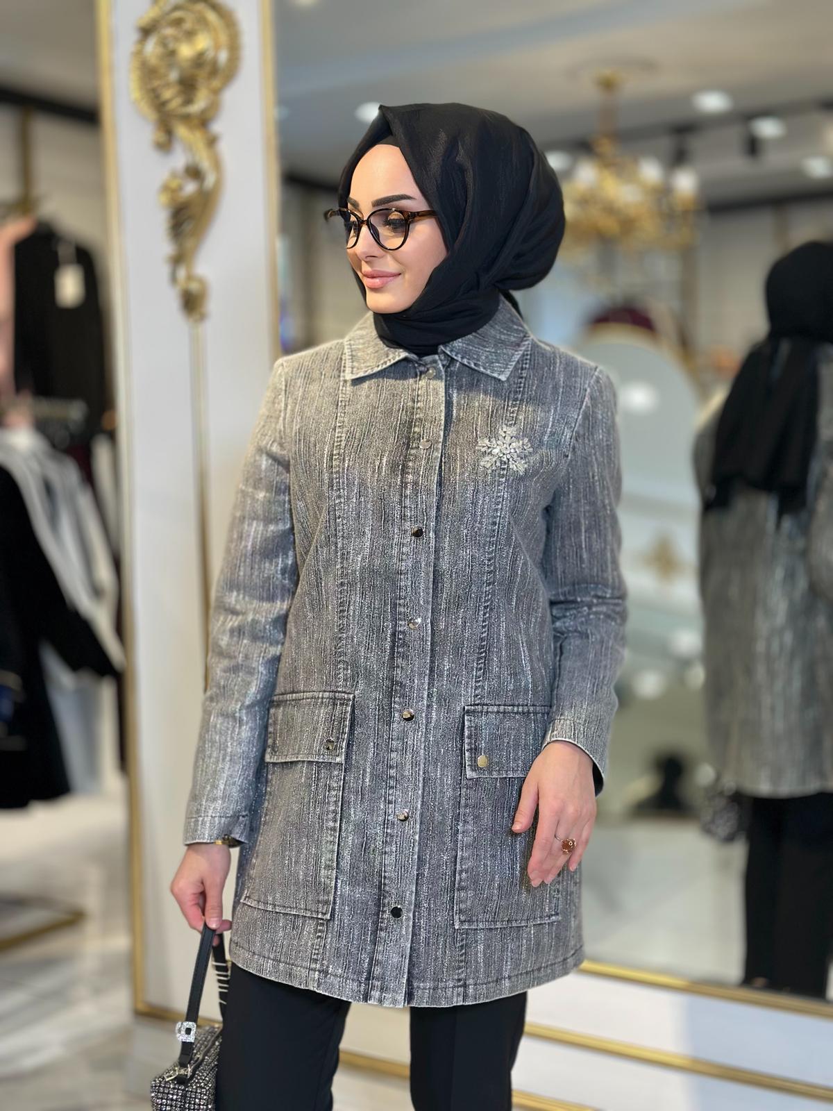 Nuss Denim Kap-Tac 06016 - Gri