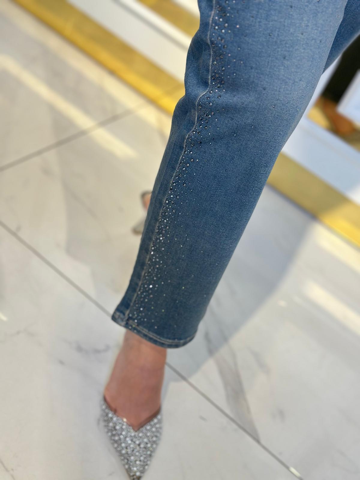 Taşlı Mom Jean-Tac 8882