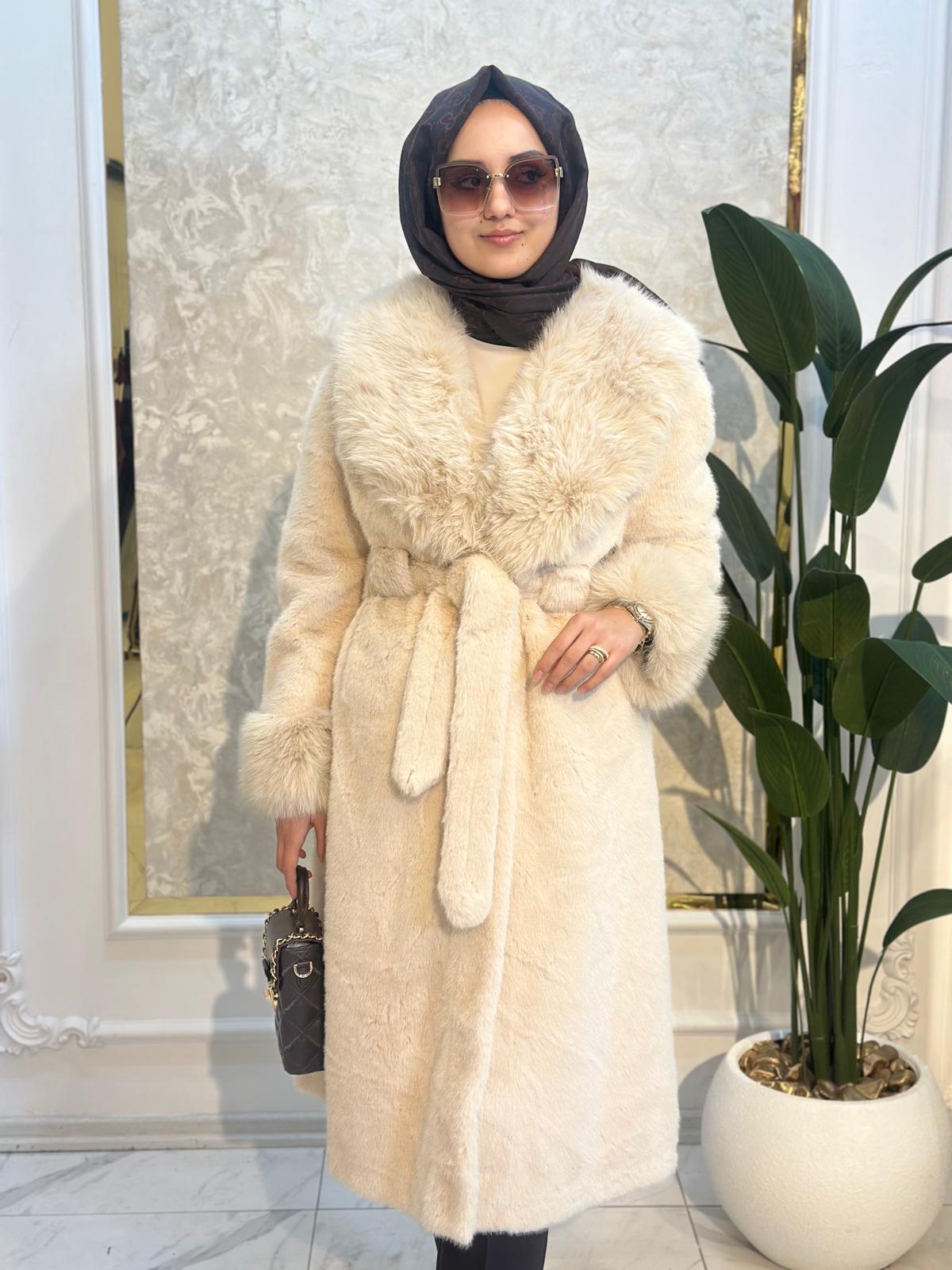 Uzun İthal Angora-Tac 67192 - Bej