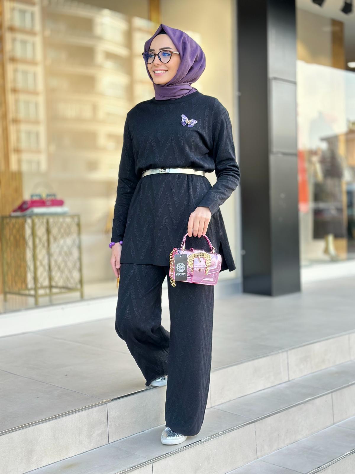 Nuss Pant.Takım-Tac 1354 - SİYAH