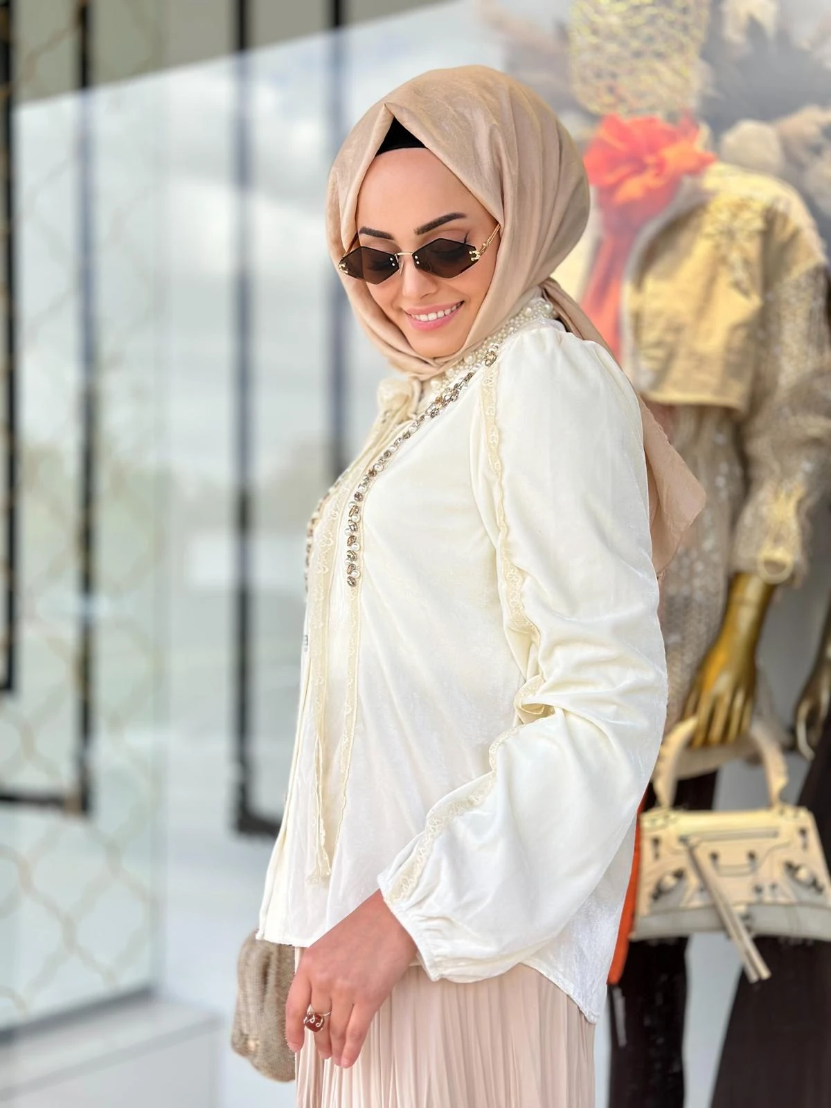 Kadife İthal Gömlek-Tac 95149