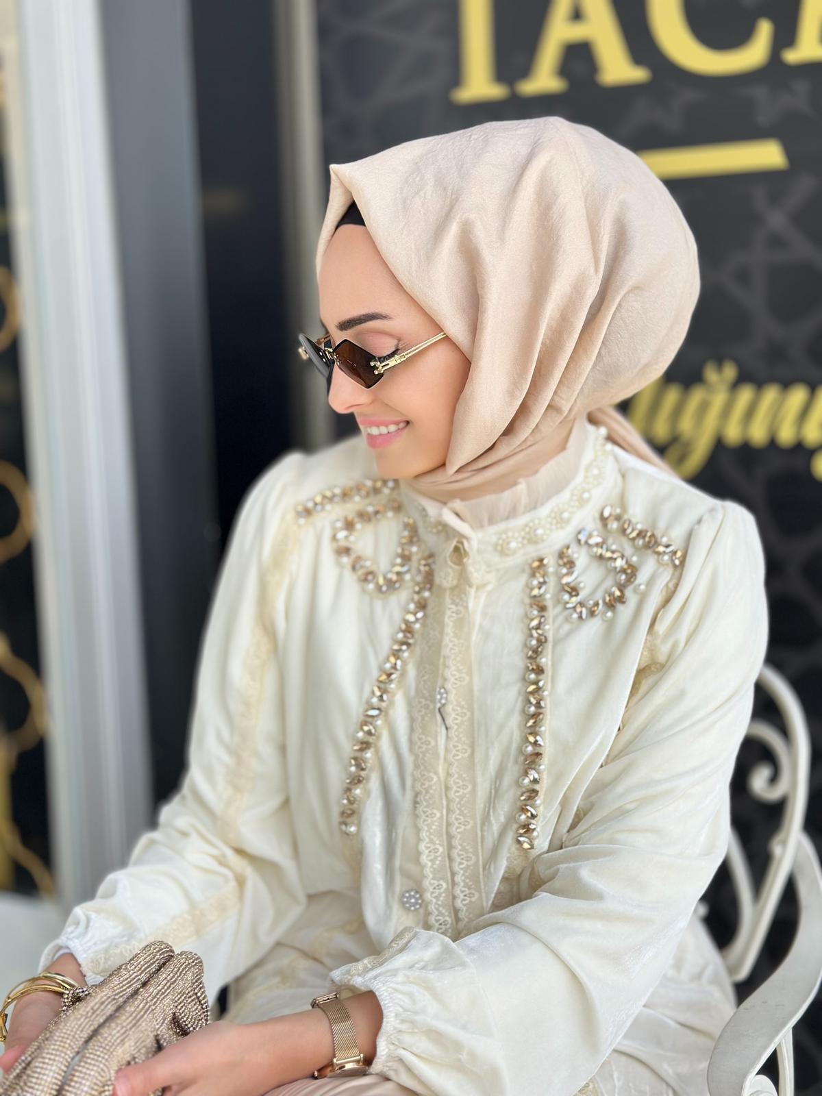 Kadife İthal Gömlek-Tac 95149