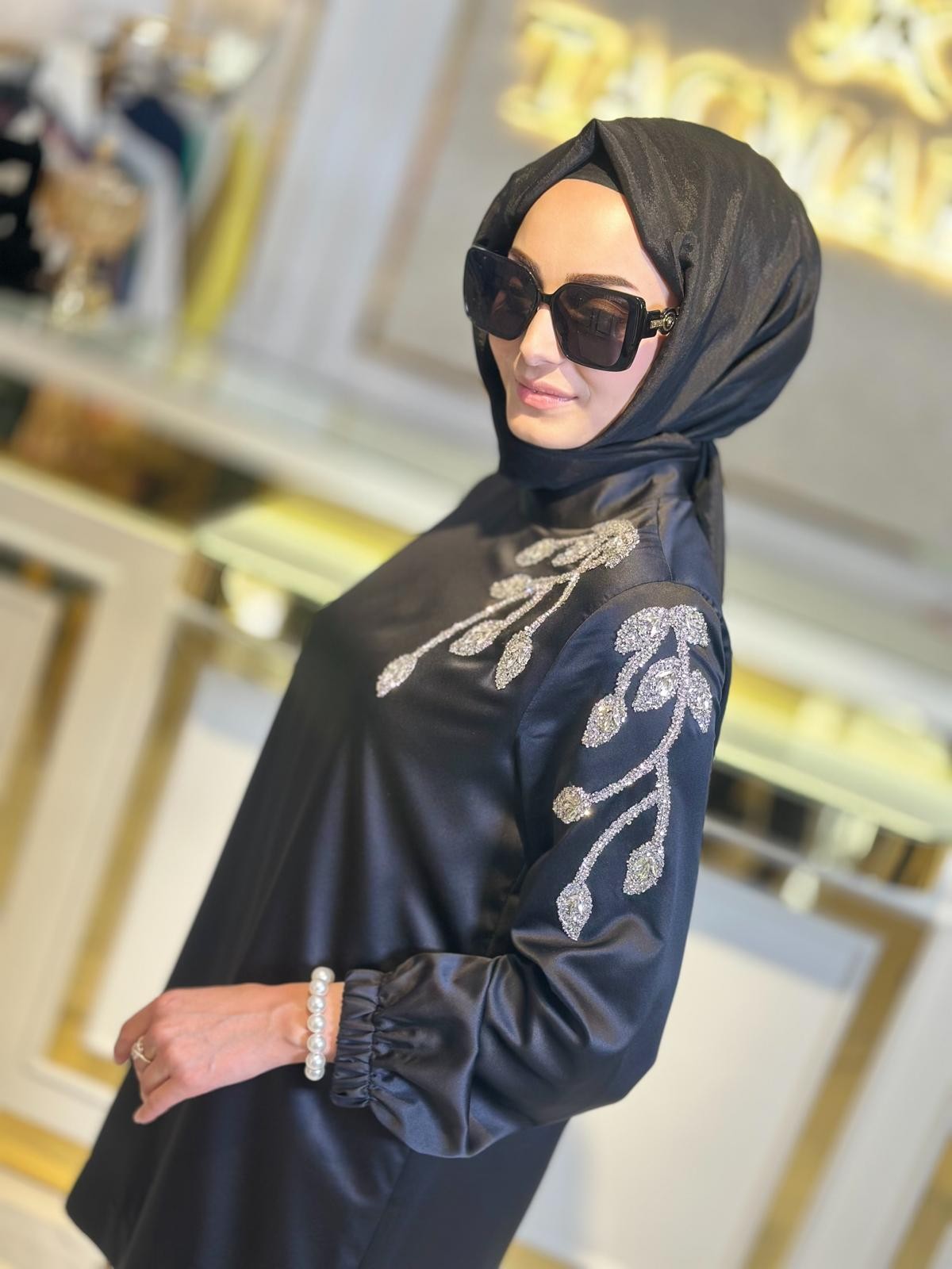 Omuz Taşlı Tunik-Tac 3188