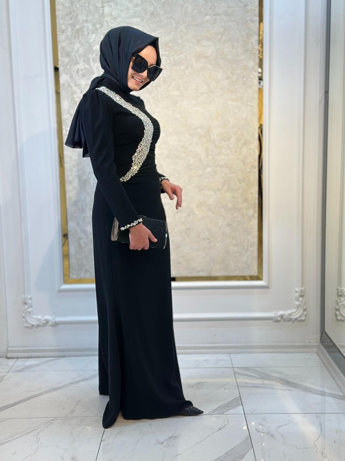 Taşlı Abiye-Tac 4273