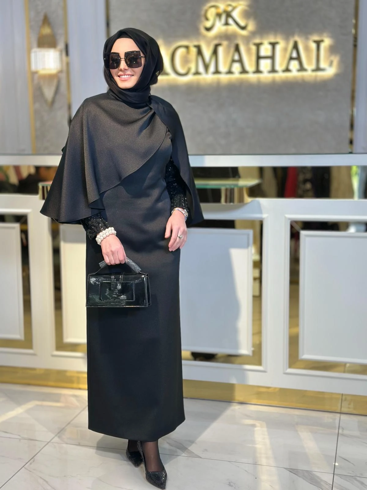 Kolu Taşlı Abiye-Tac 5008