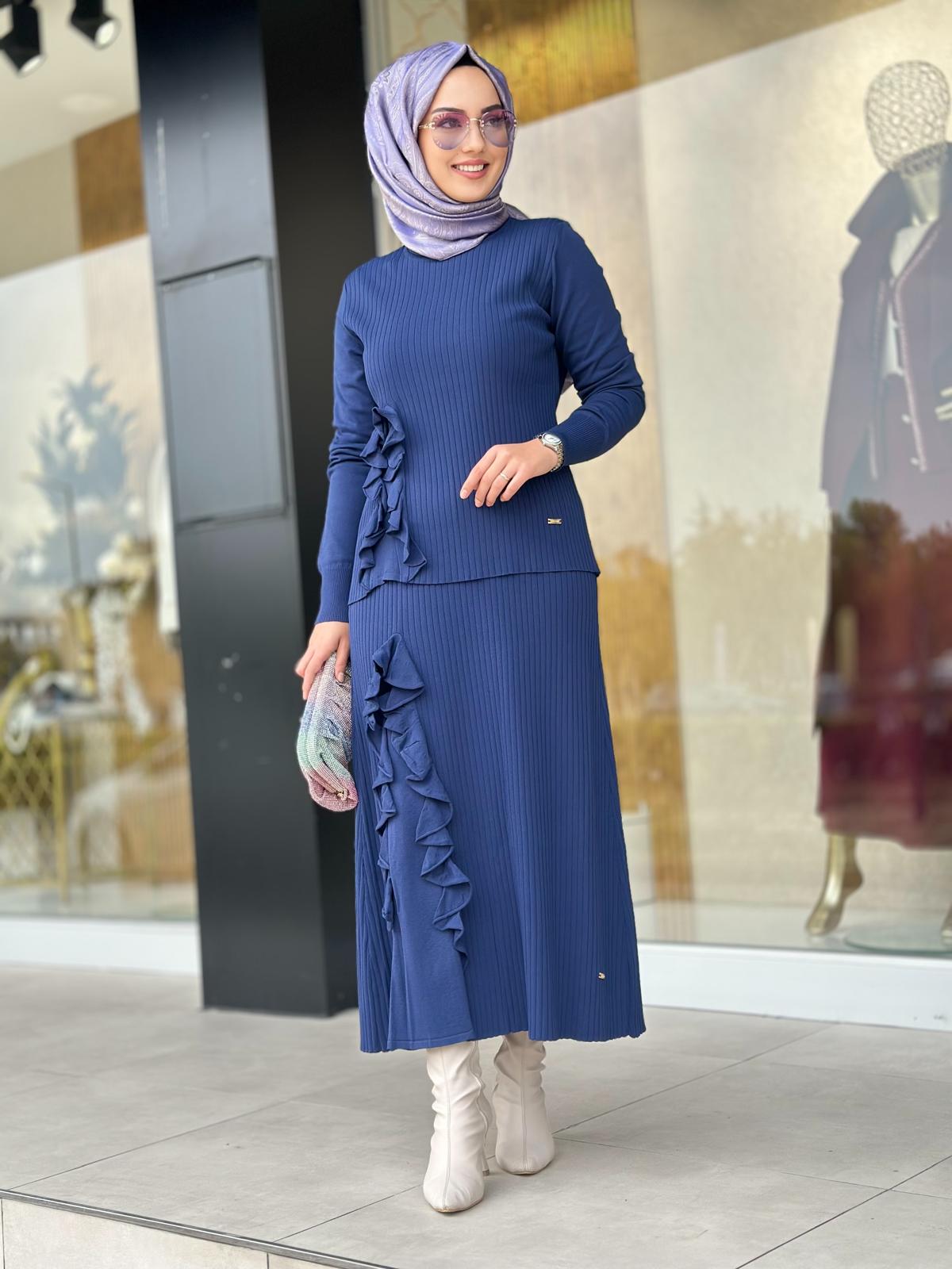 Fırfırlı Etek Takım-Tac 3081