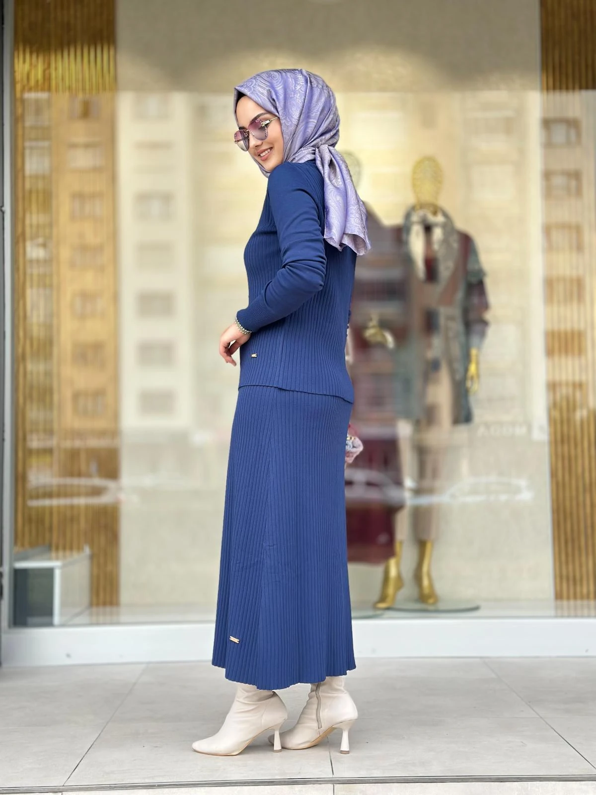 Fırfırlı Etek Takım-Tac 3081