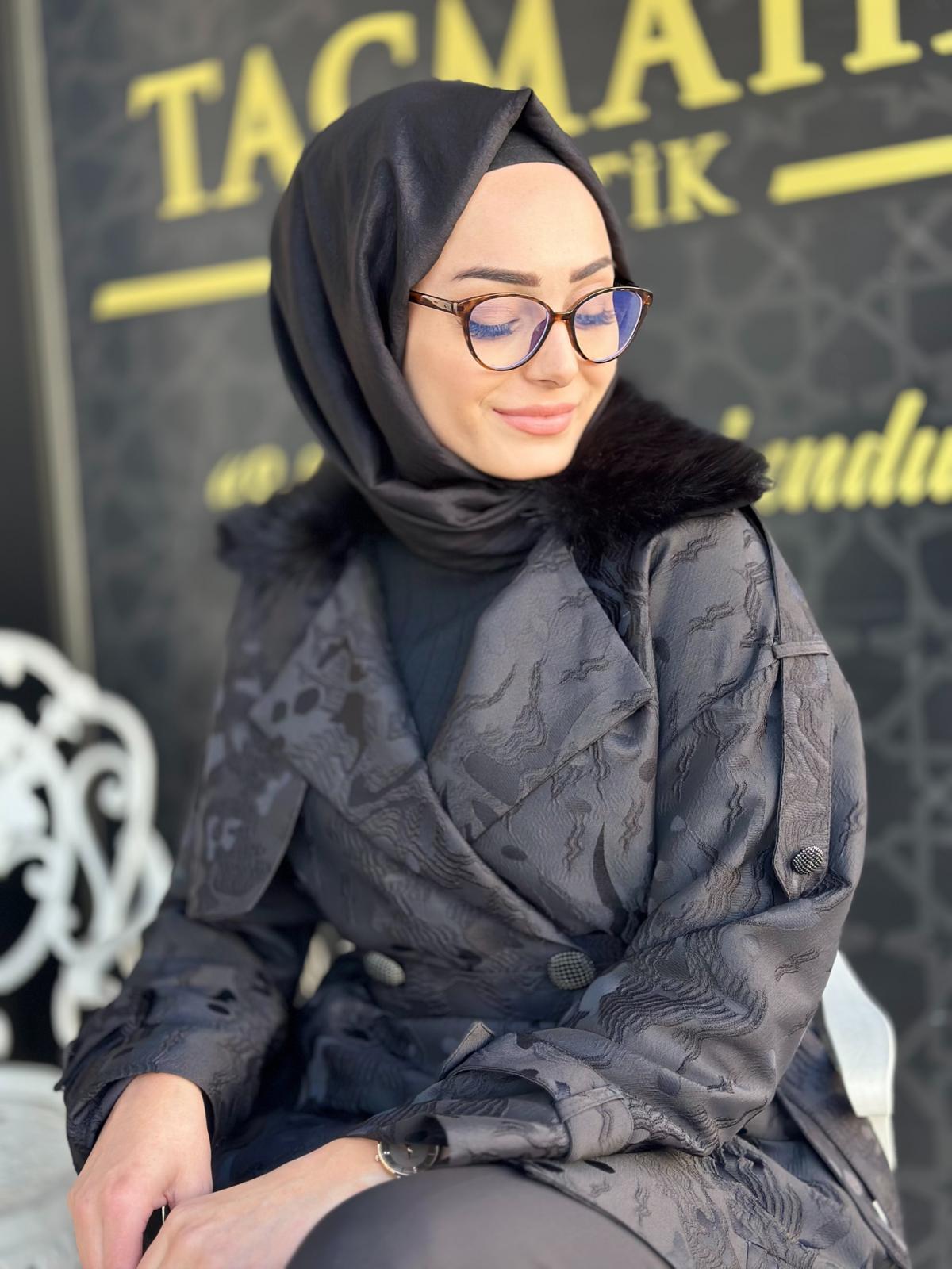 Yakası Kürklü Jakar Kap-Tac 7964