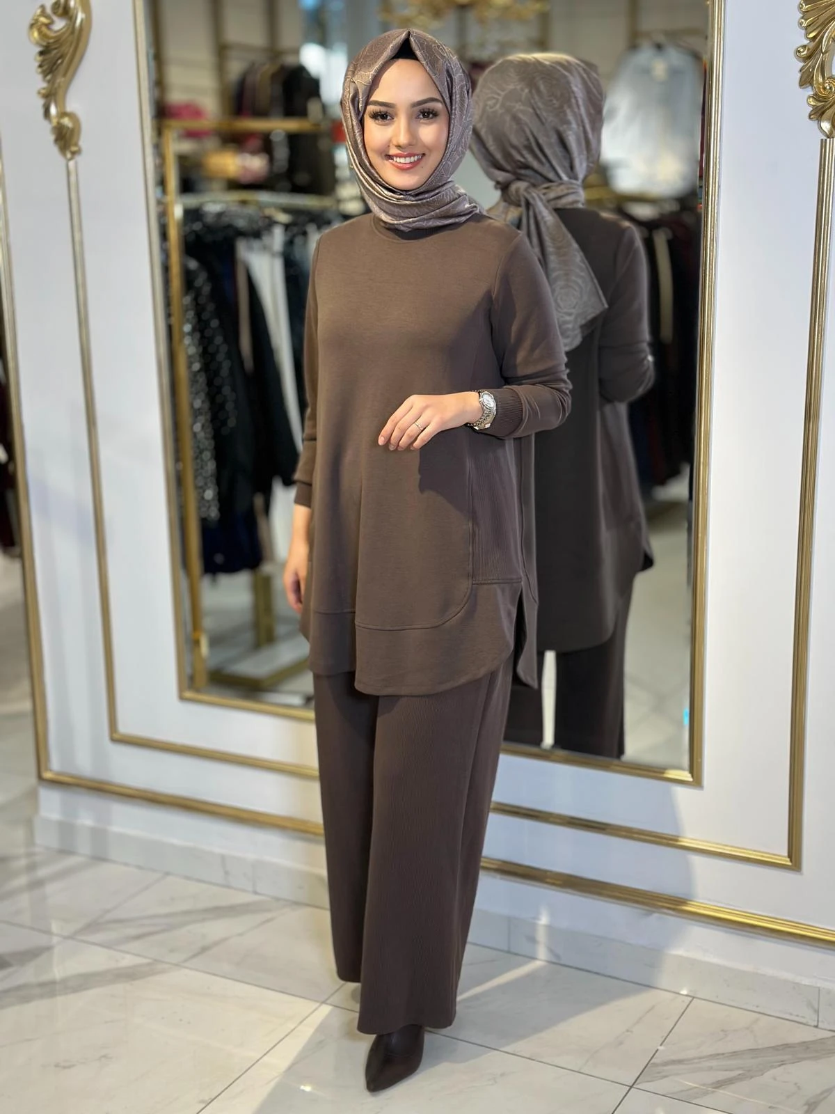 Rahat Takım-Tac 1480 - KAHVERENGİ